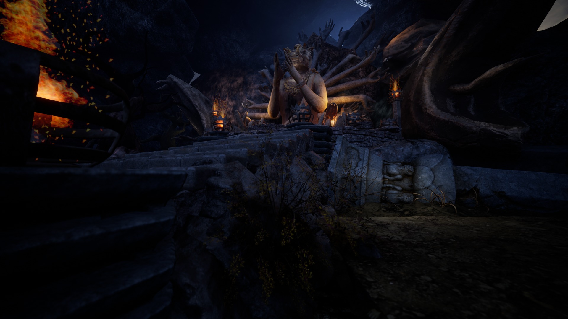 Fantasy Temple 3D Asset Pack 3D model_2