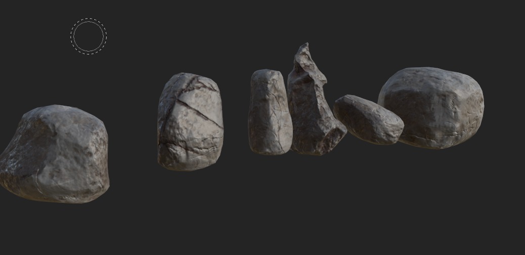 Fantasy Temple 3D Asset Pack 3D model_5