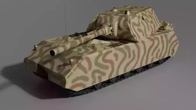 Panzer VIII Maus - German Heavy Tank