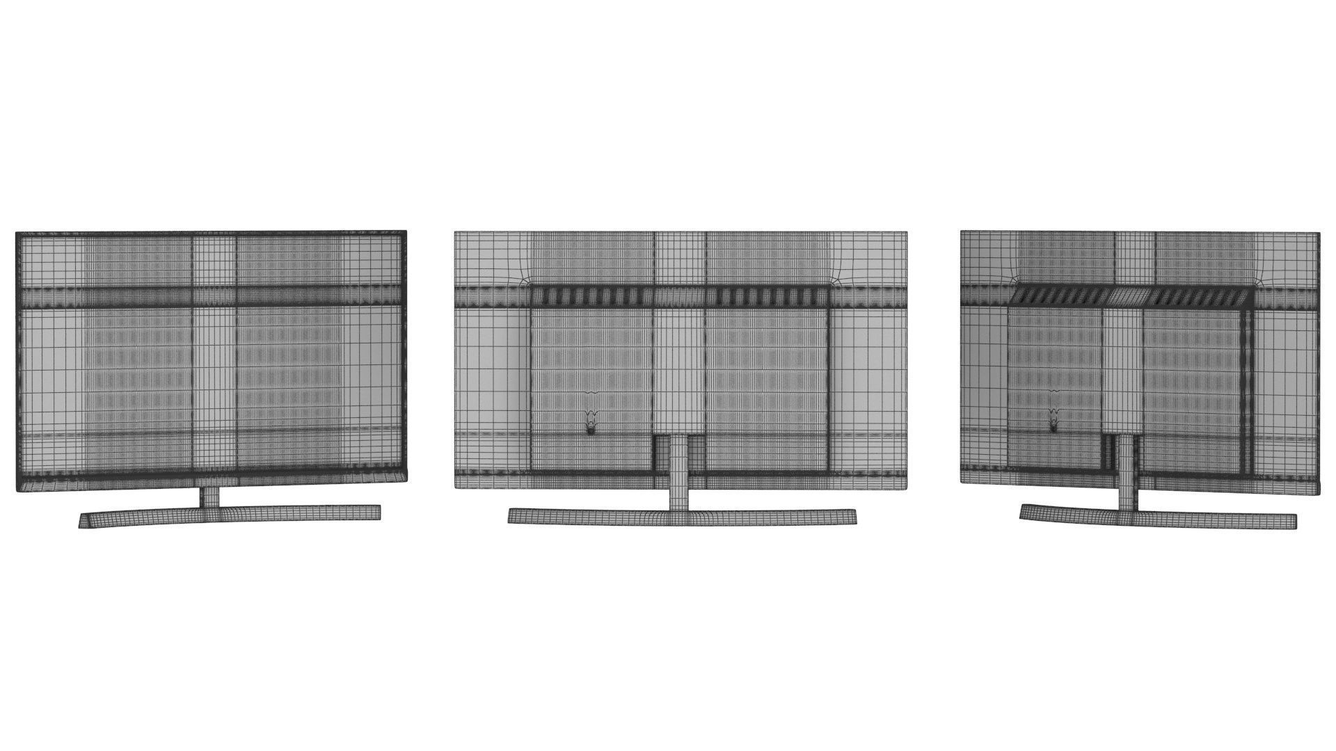 Smart TV 3D model_11