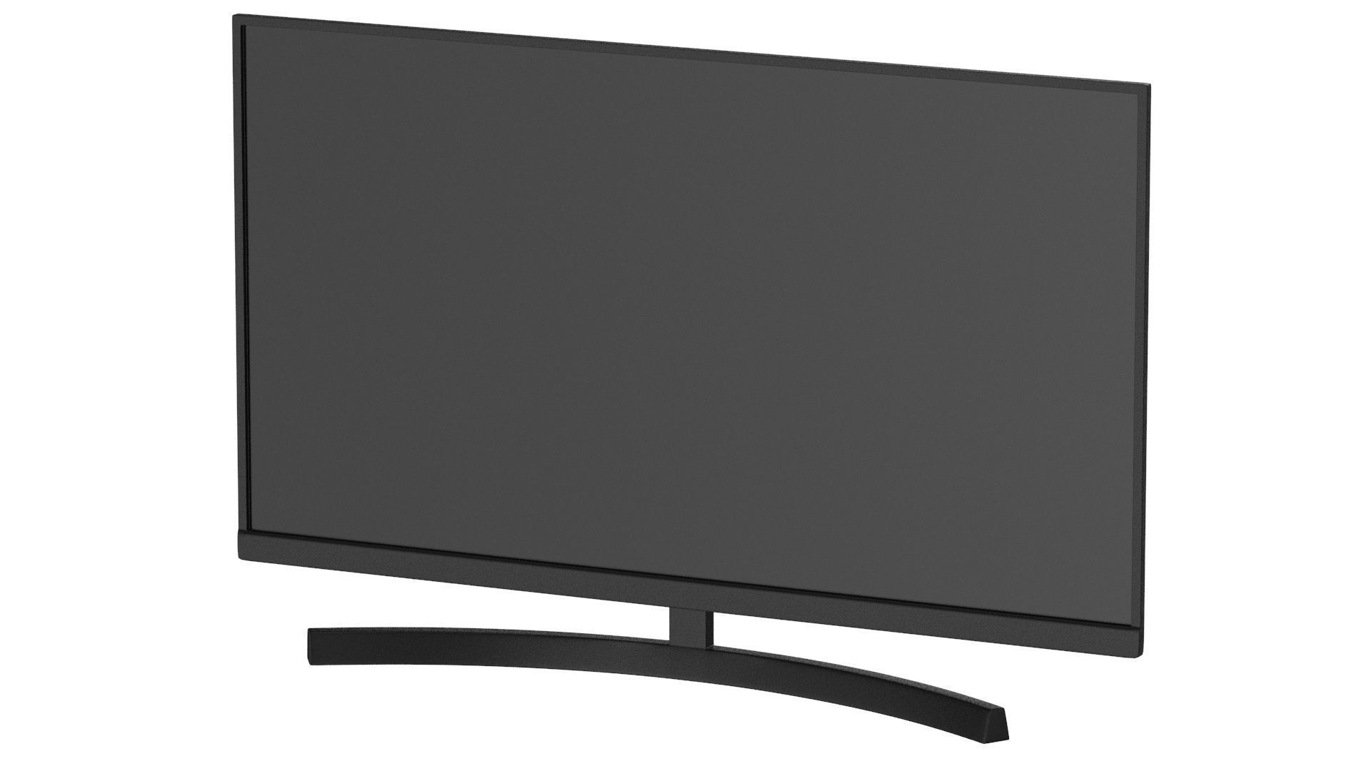 Smart TV 3D model_1