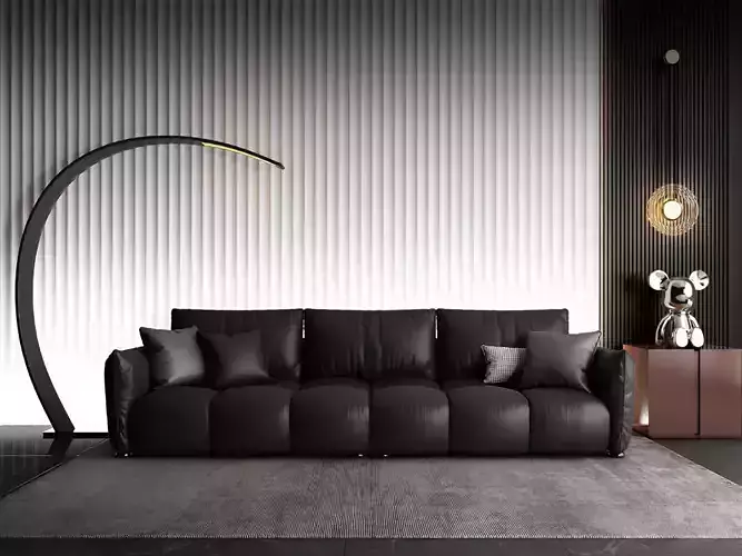 Modern multi-person sofa