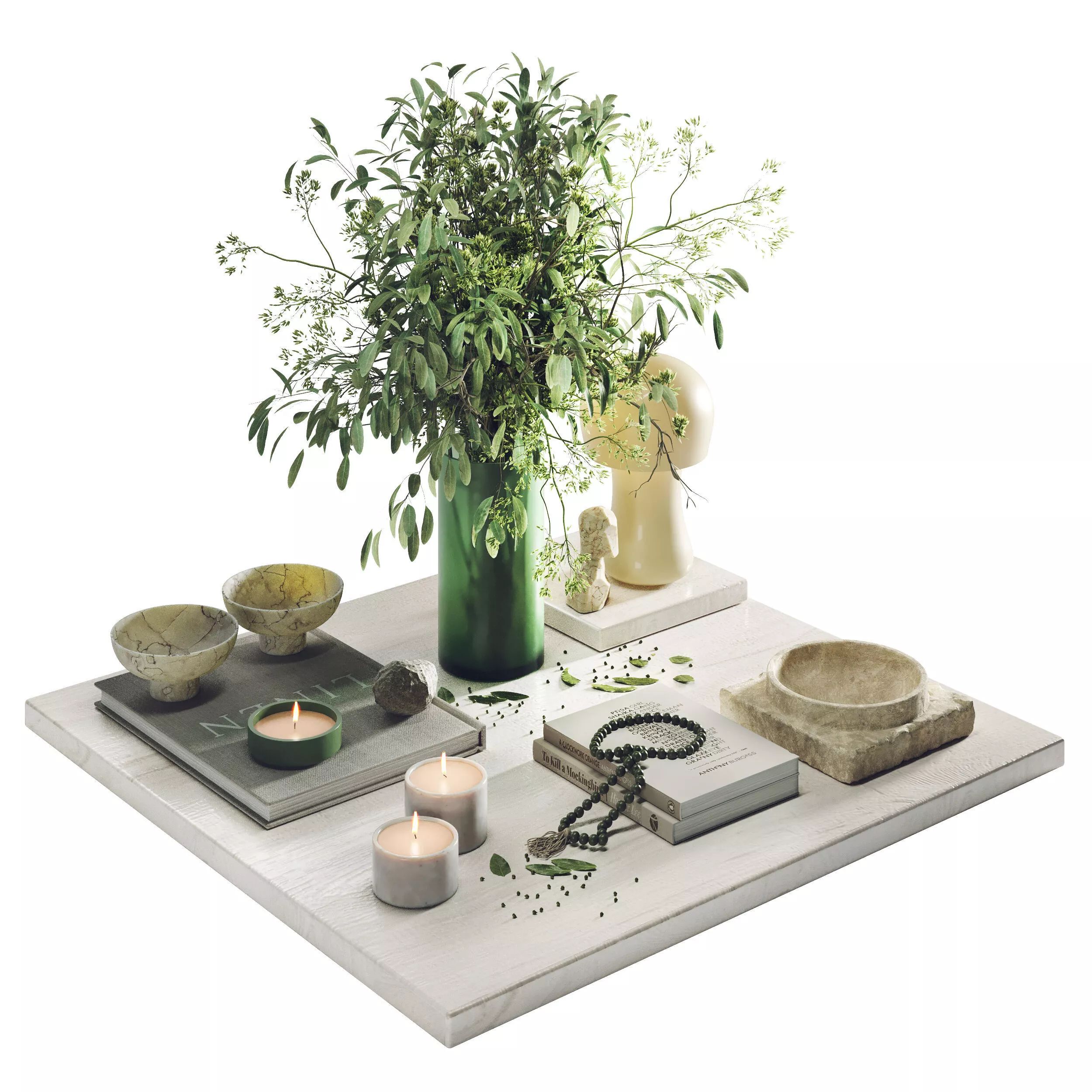 Decoration set shuba 3 3D model