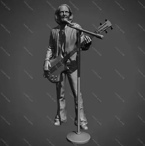 Maurice Gibb bee gees 3d printing 3D print model