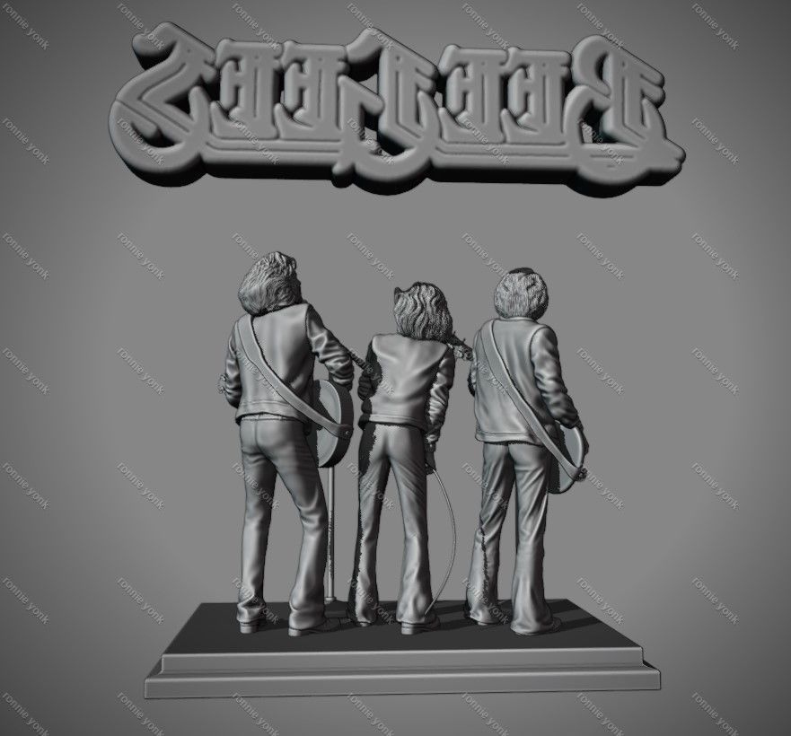 Maurice Gibb bee gees 3d printing 3D print model_7