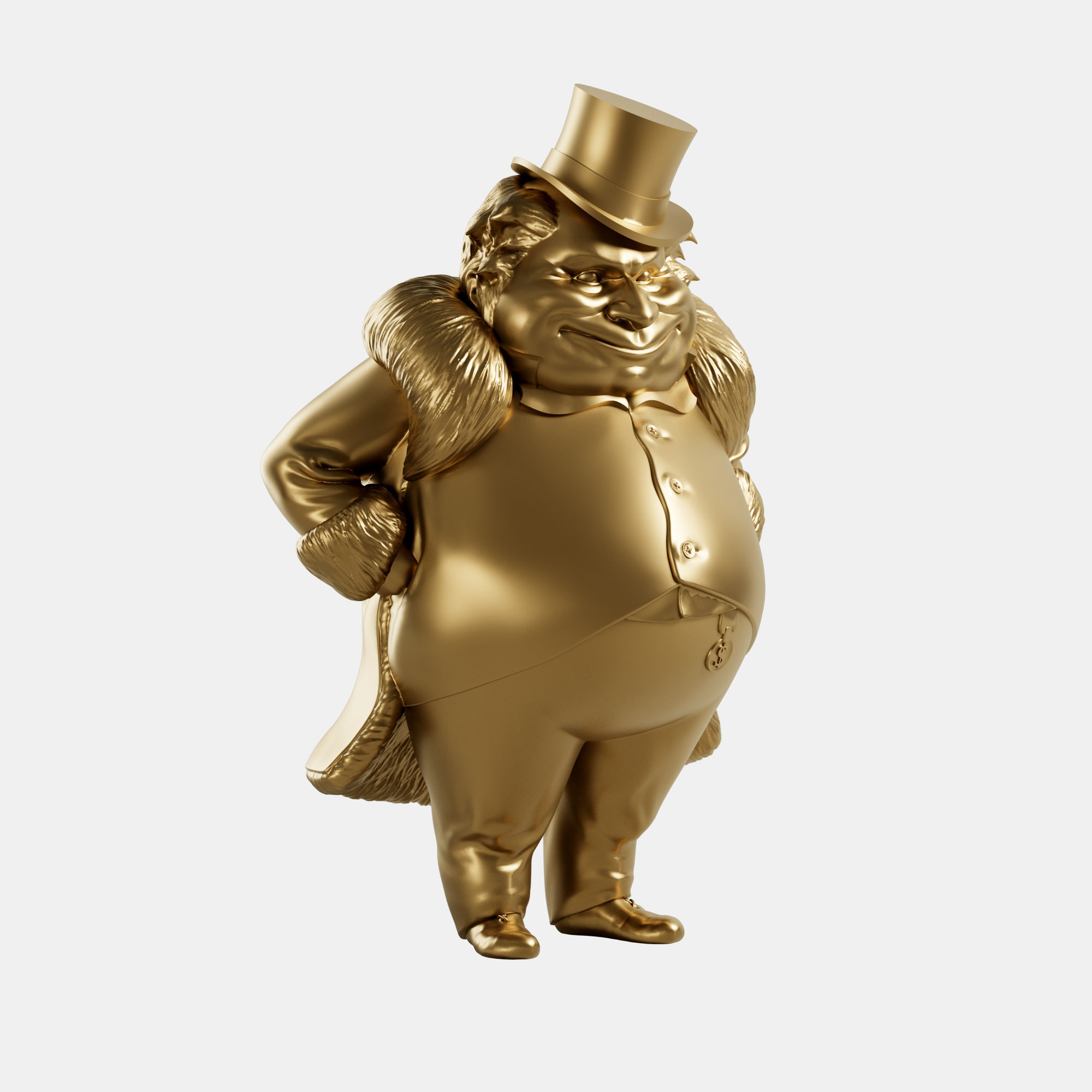 Money boss 3D print model_4