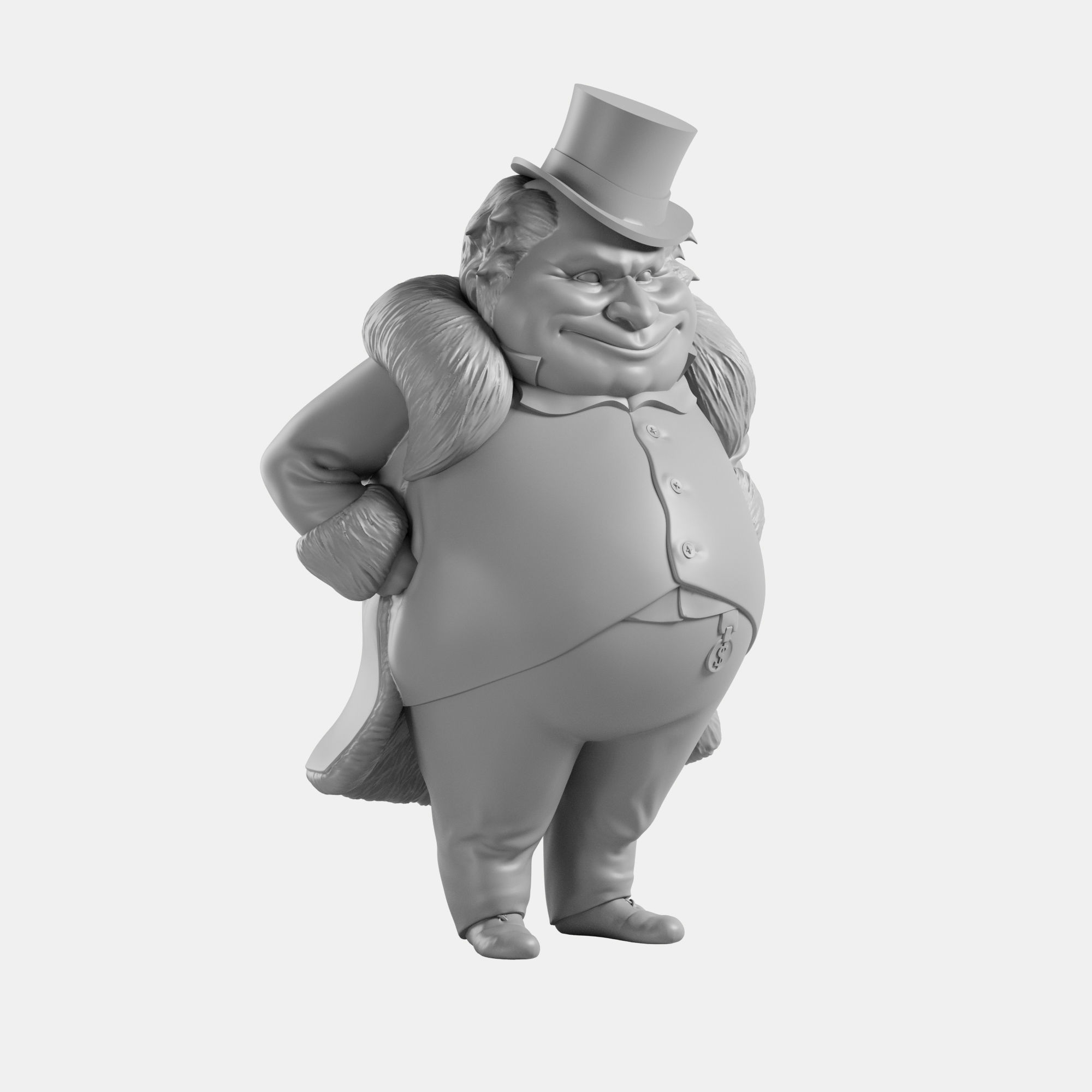 Money boss 3D print model_1