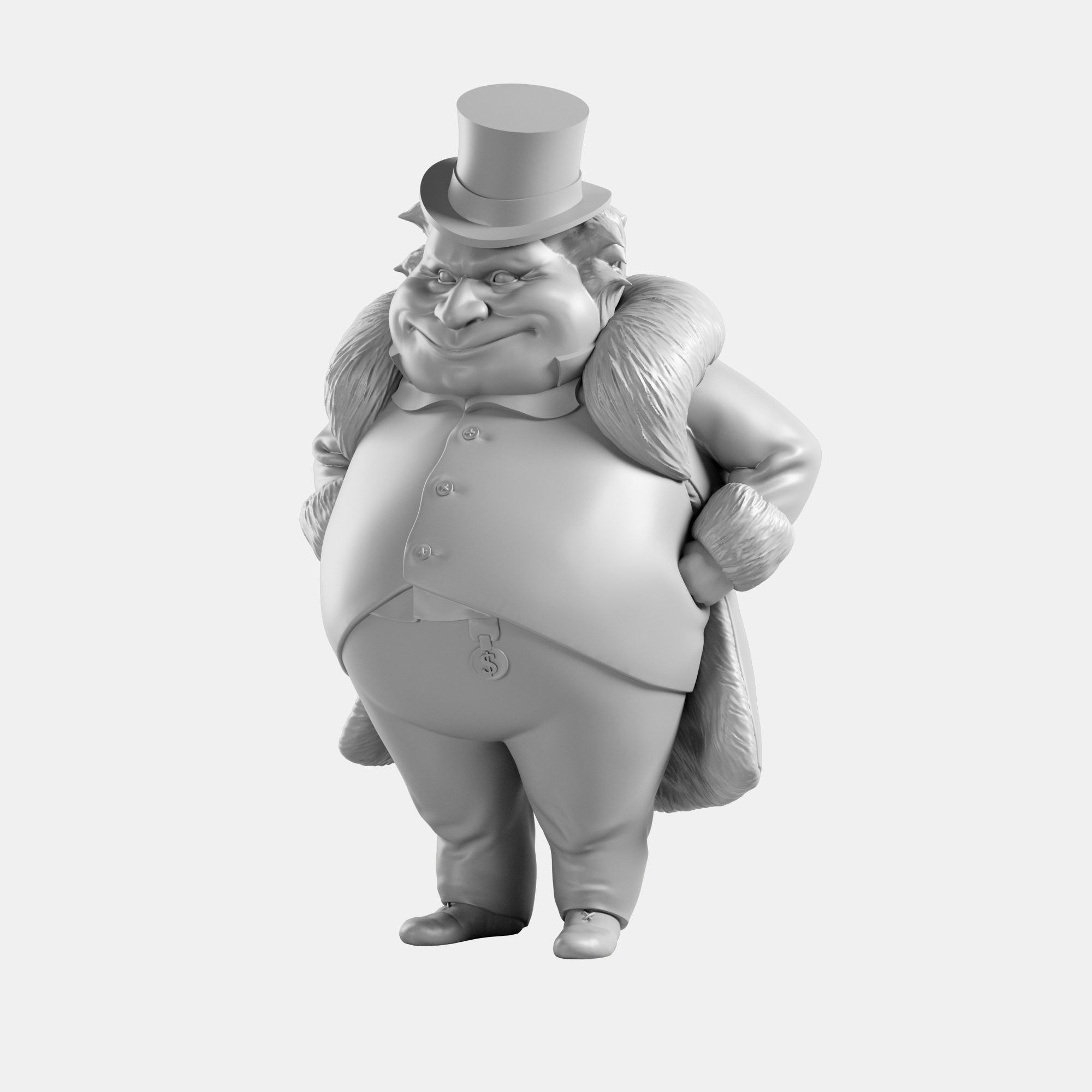 Money boss 3D print model_3