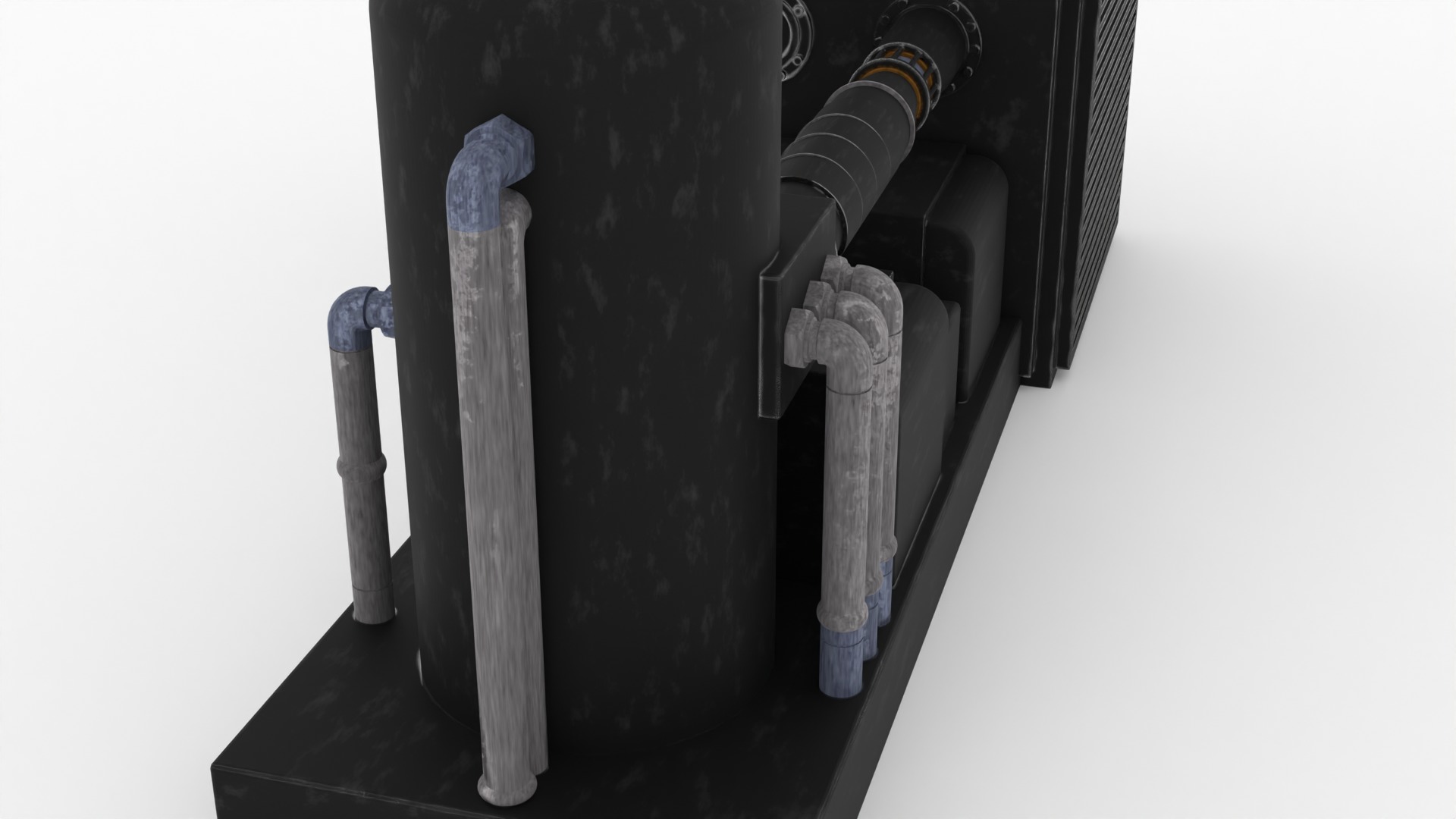 Speederbike Charge Station 1-12 scale Blackseries 3D print model_20