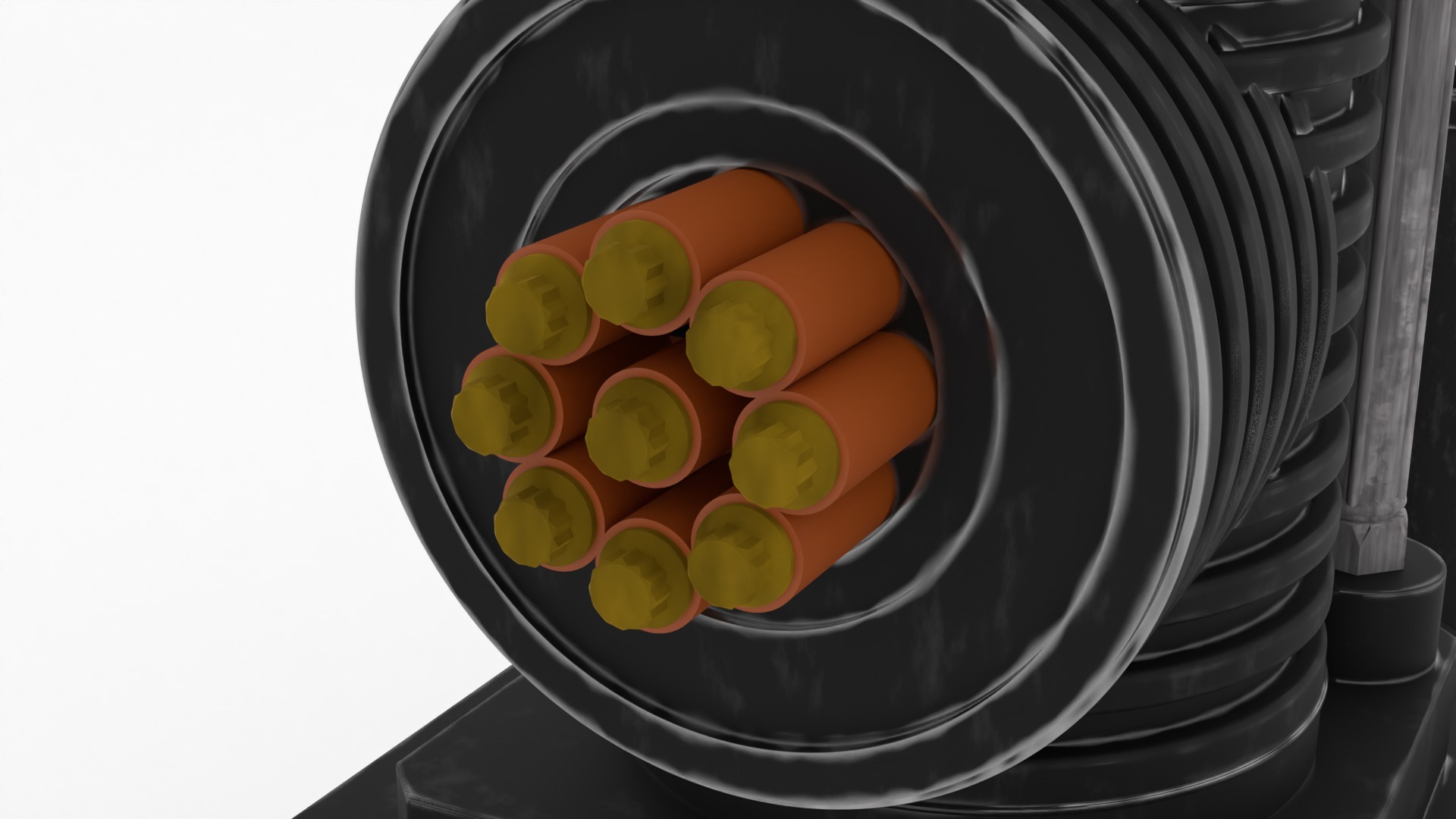 Speederbike Charge Station 1-12 scale Blackseries 3D print model_18