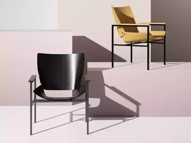 Shell Square Armlounge