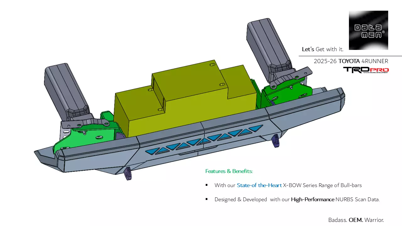 2025 TOYOTA 4Runner TRD Pro 3D Scan Surface Data 3D model_9