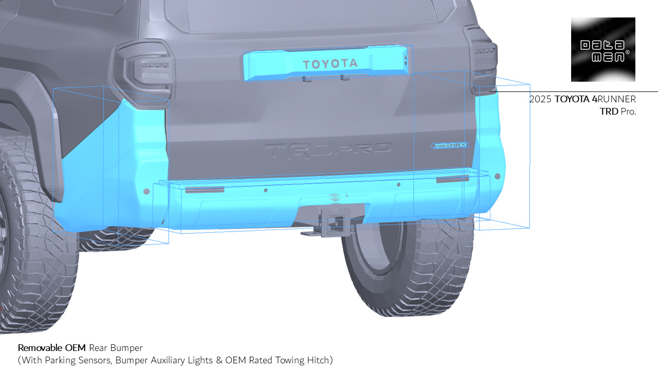 2025 TOYOTA 4Runner TRD Pro 3D Scan Surface Data 3D model_48