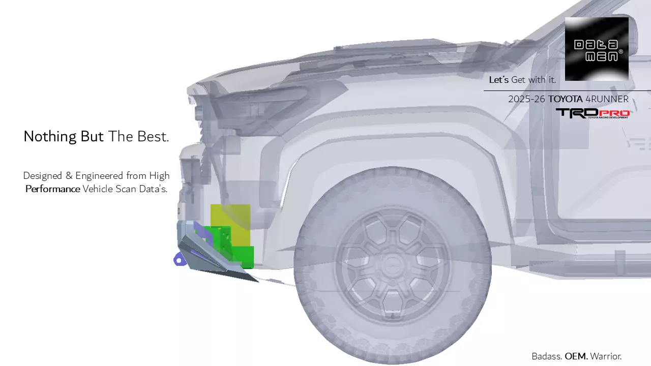 2025 TOYOTA 4Runner TRD Pro 3D Scan Surface Data 3D model_15