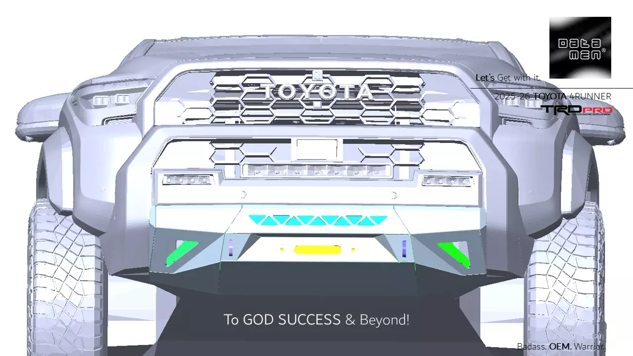 2025 TOYOTA 4Runner TRD Pro 3D Scan Surface Data 3D model_31