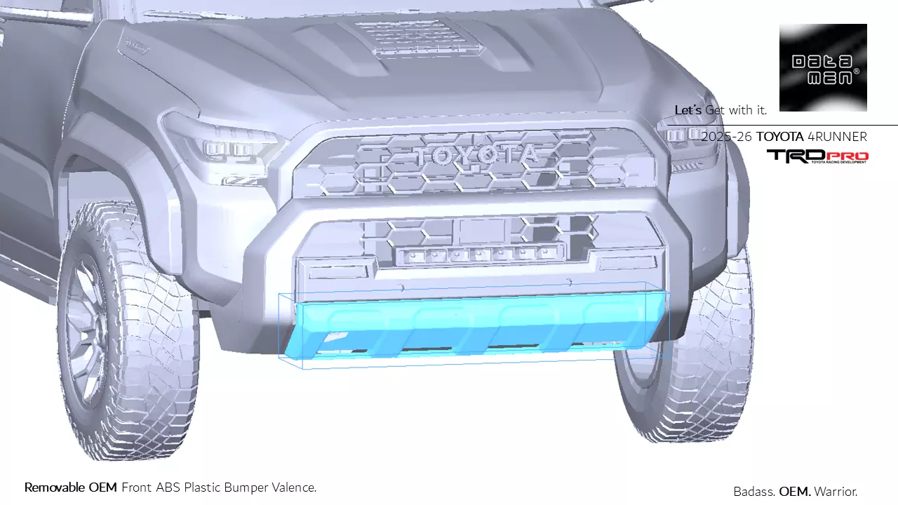 2025 TOYOTA 4Runner TRD Pro 3D Scan Surface Data 3D model_4