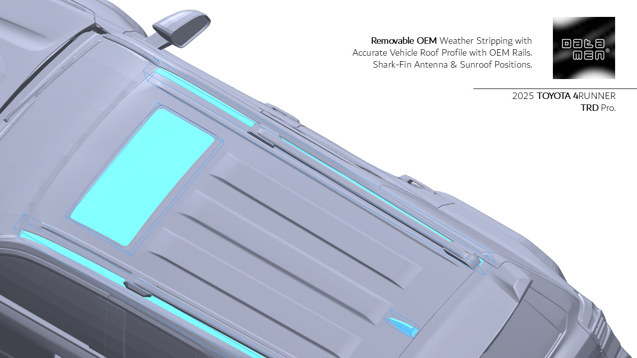 2025 TOYOTA 4Runner TRD Pro 3D Scan Surface Data 3D model_40