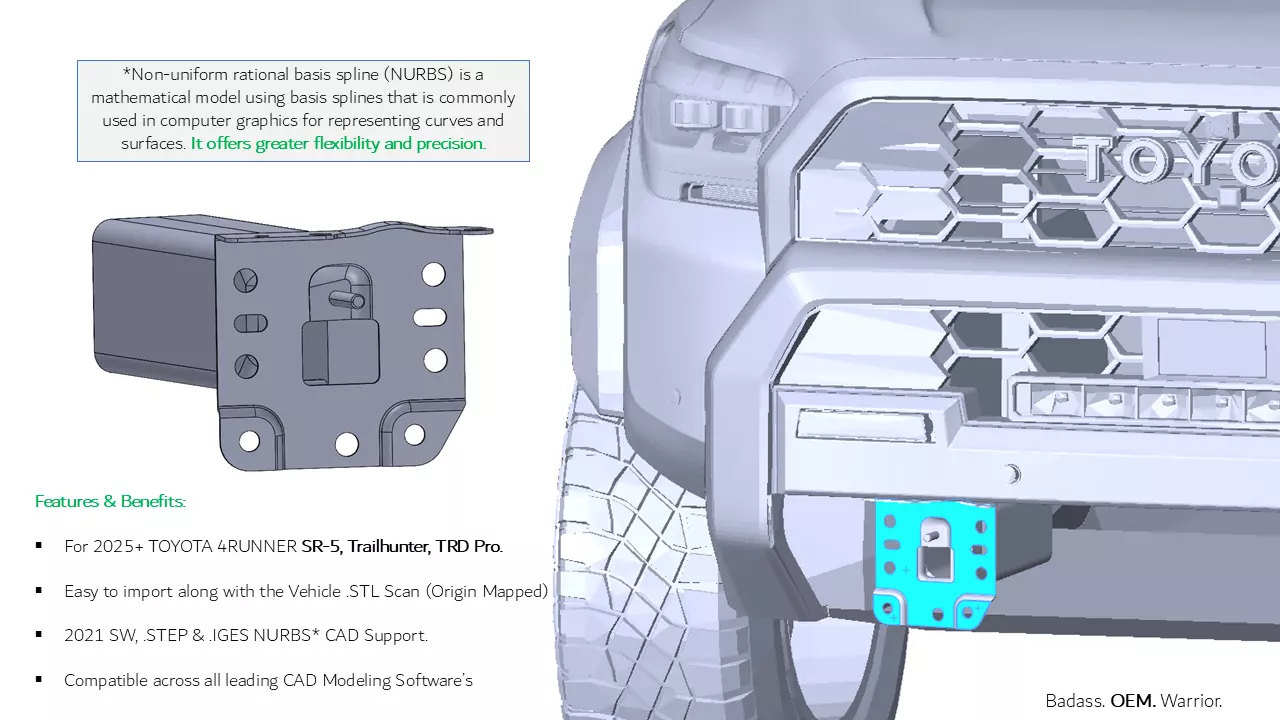 2025 TOYOTA 4Runner TRD Pro 3D Scan Surface Data 3D model_6