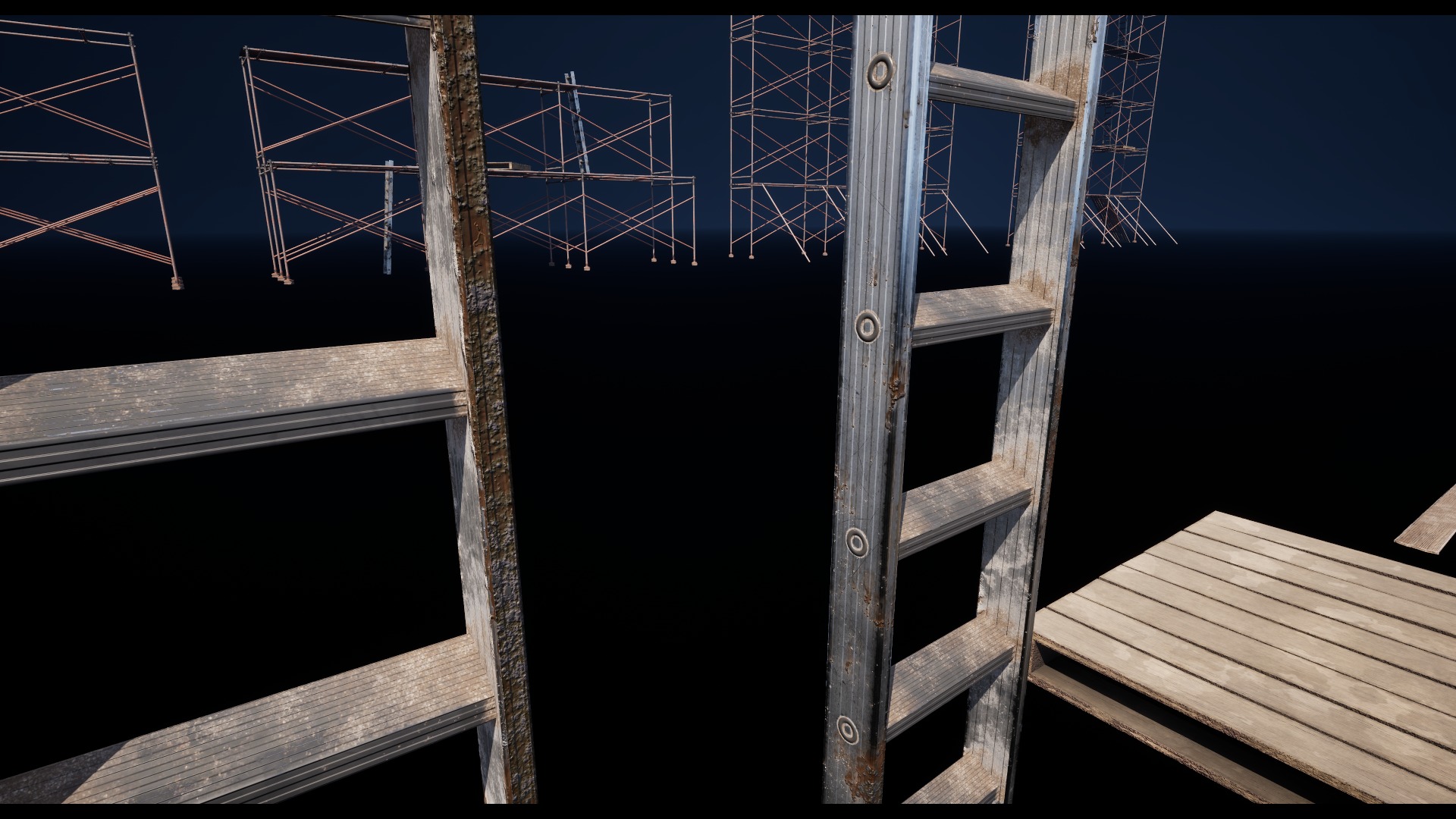 Scaffolding Low-poly 3D model_15