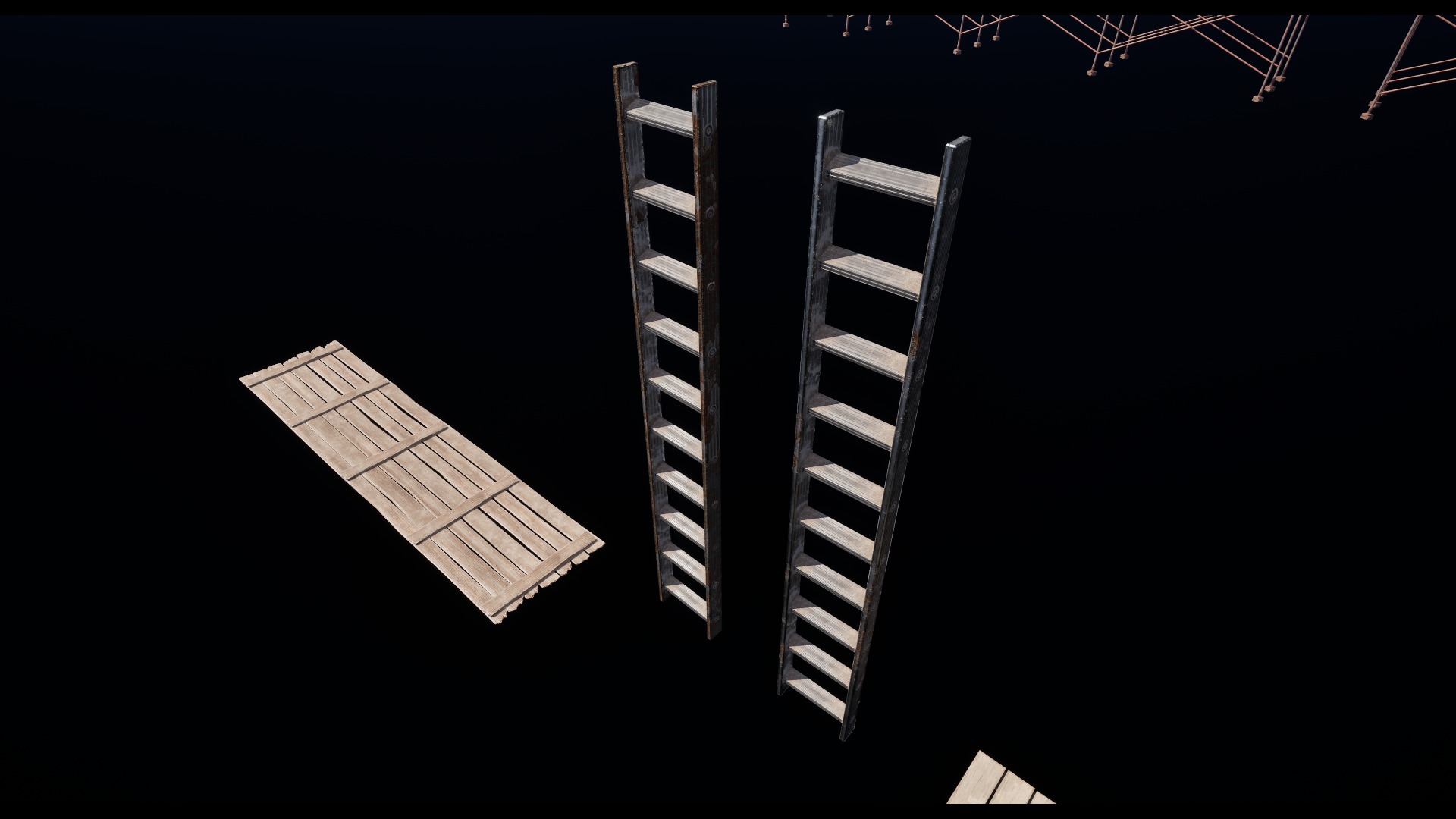 Scaffolding Low-poly 3D model_11