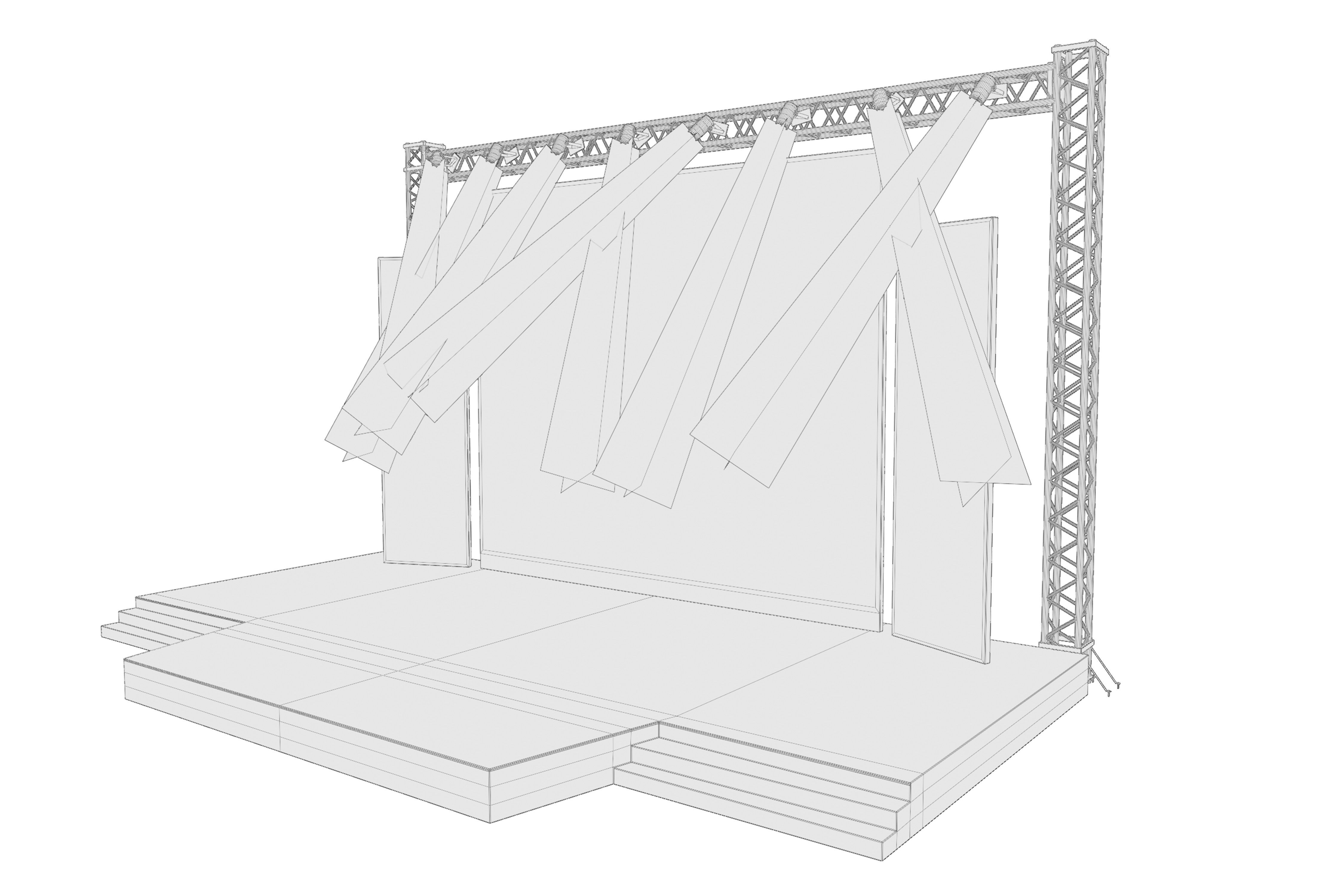 Event stage design 01 3D model_20