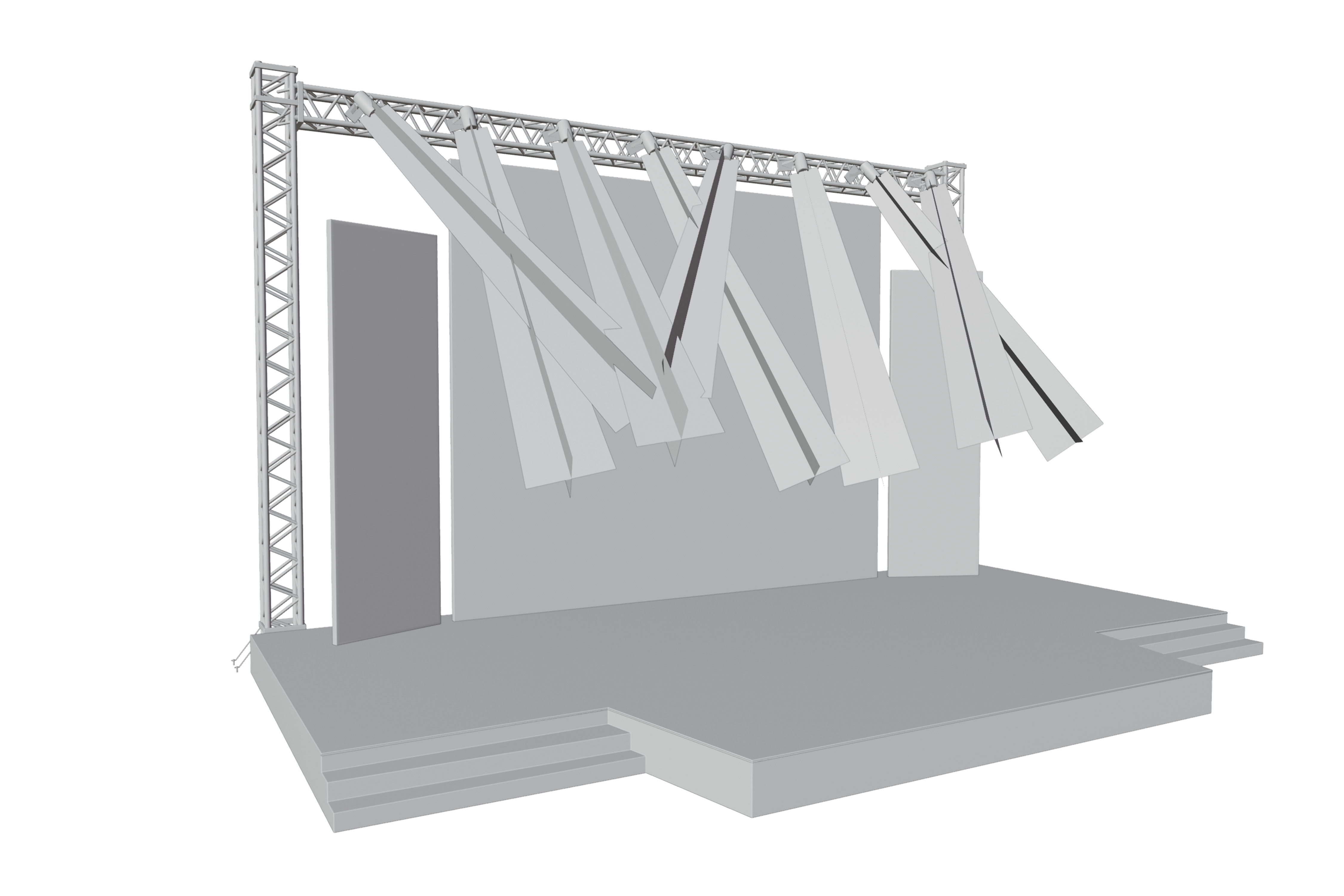 Event stage design 01 3D model_22