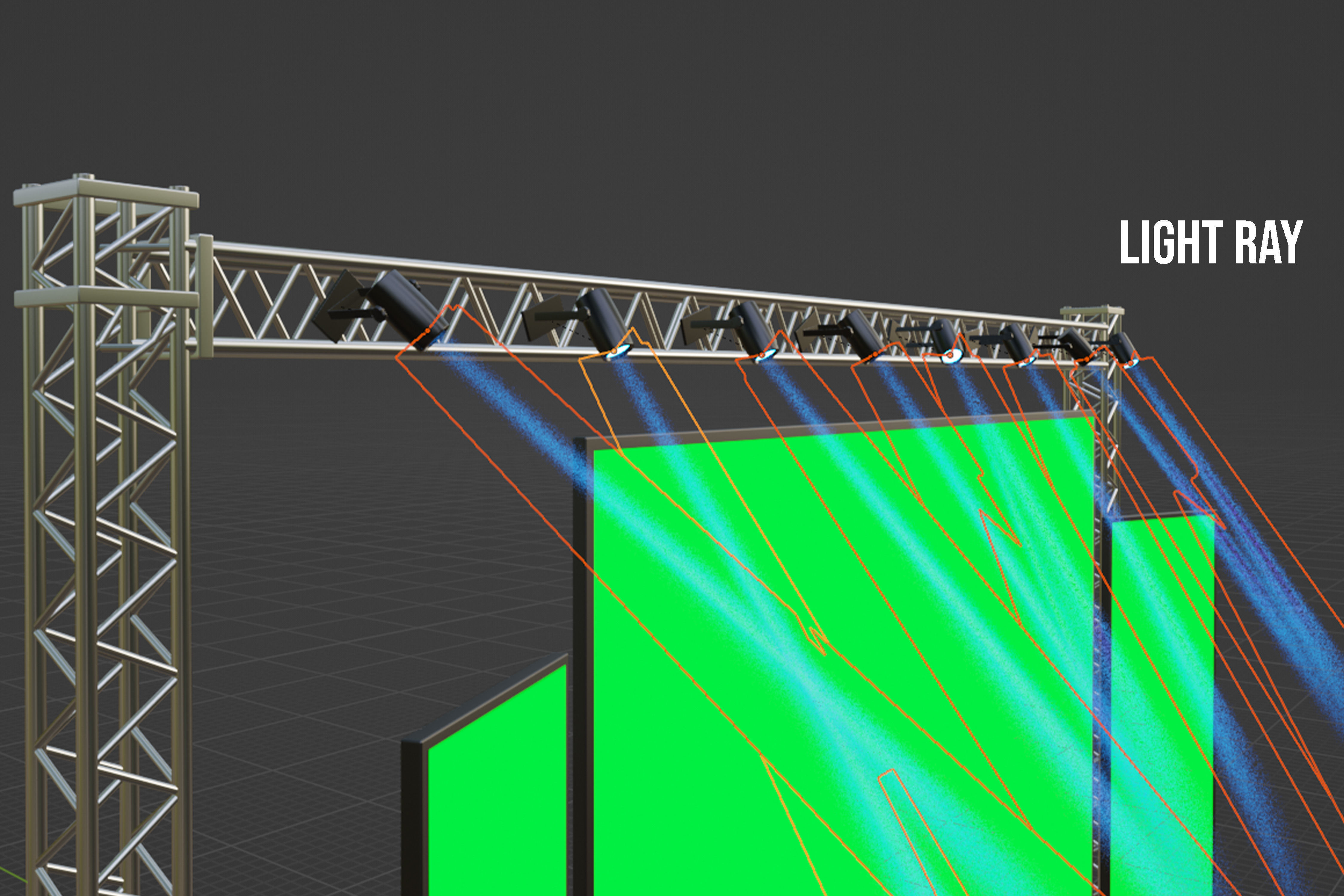 Event stage design 01 3D model_8