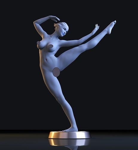 Asari - Mass Effect 3D print model