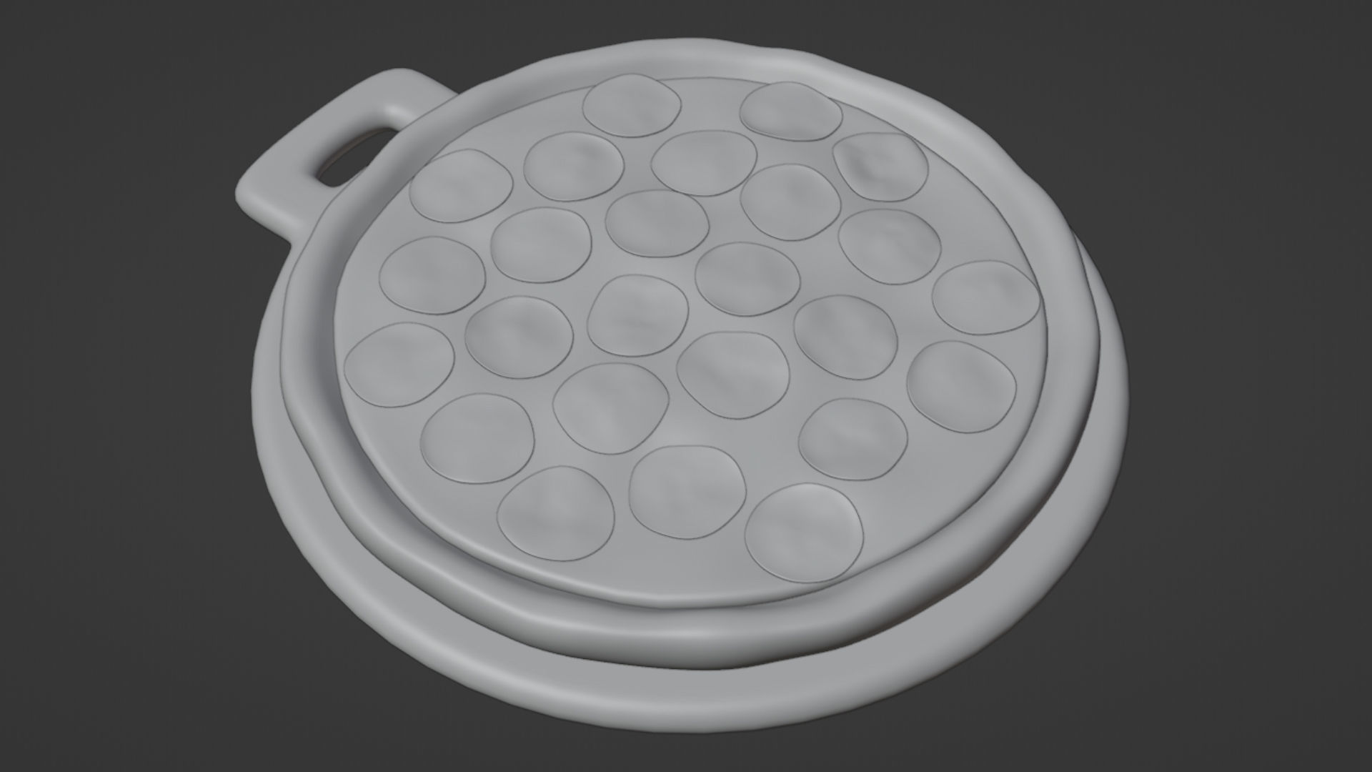 Pizza Pepperoni 001 3D model_10