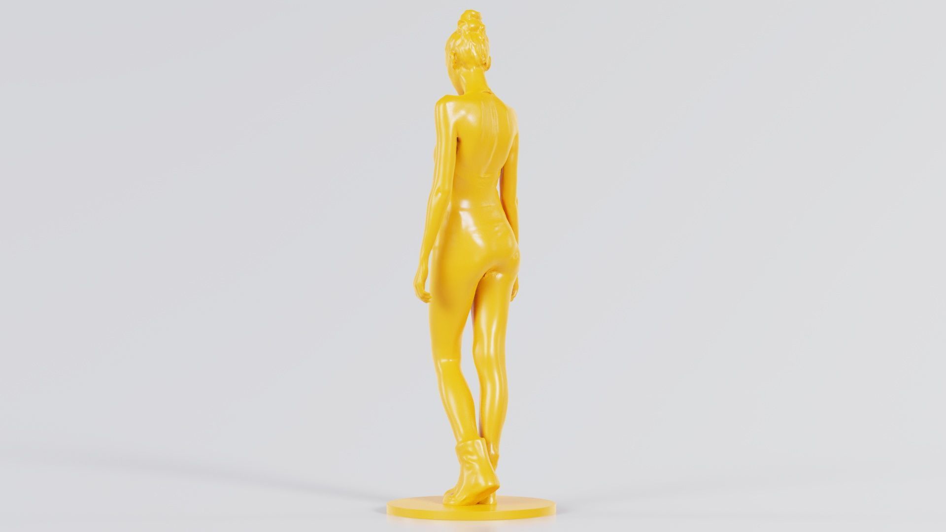 Woman Wearing Leggings and Top 2 3D print model_7