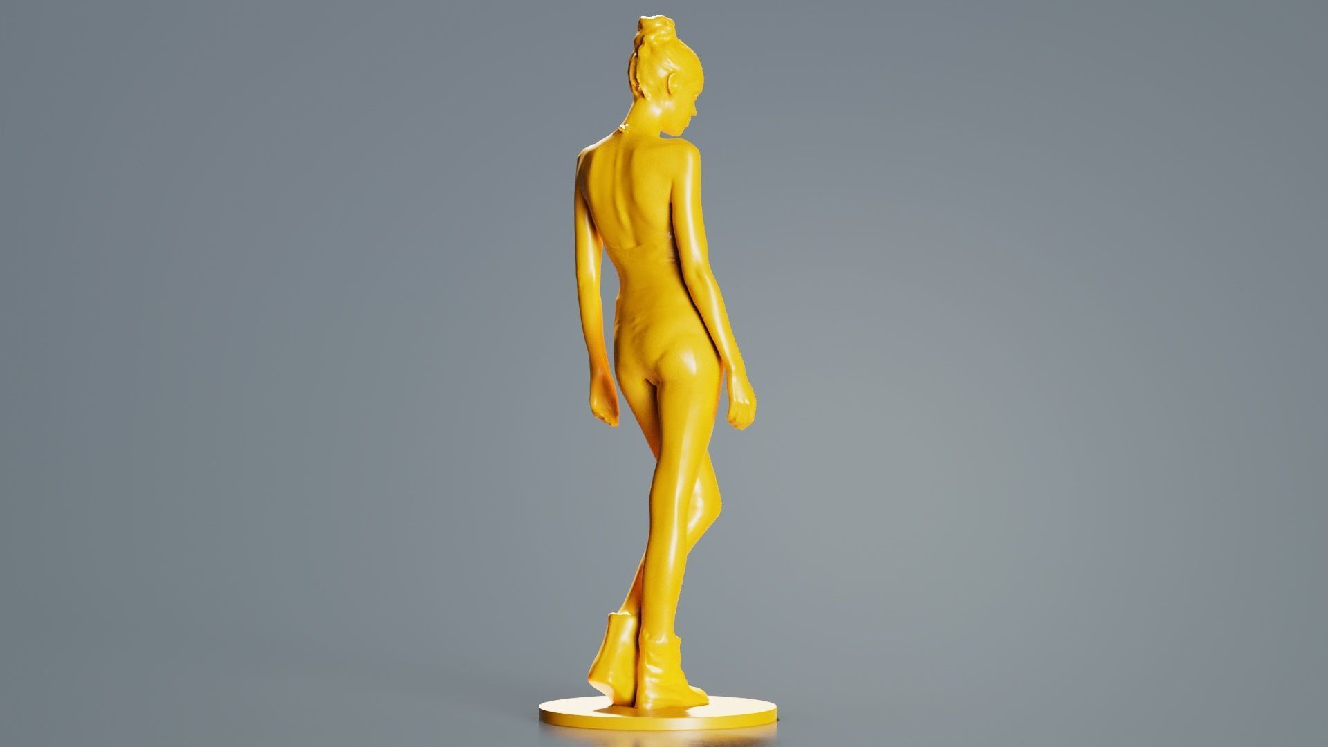 Woman Wearing Leggings and Top 2 3D print model_5