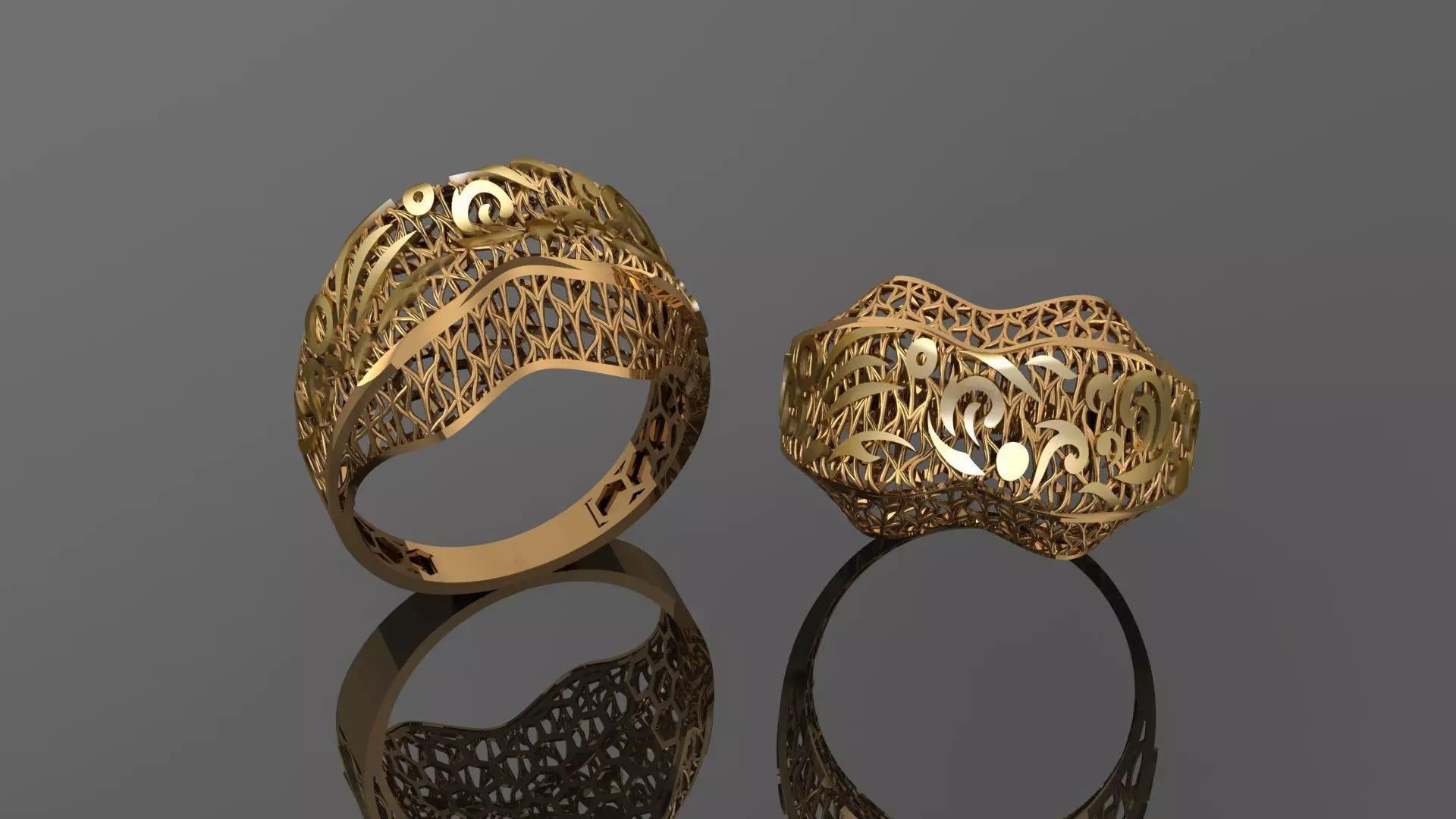 Women ring 3 Free 3D model