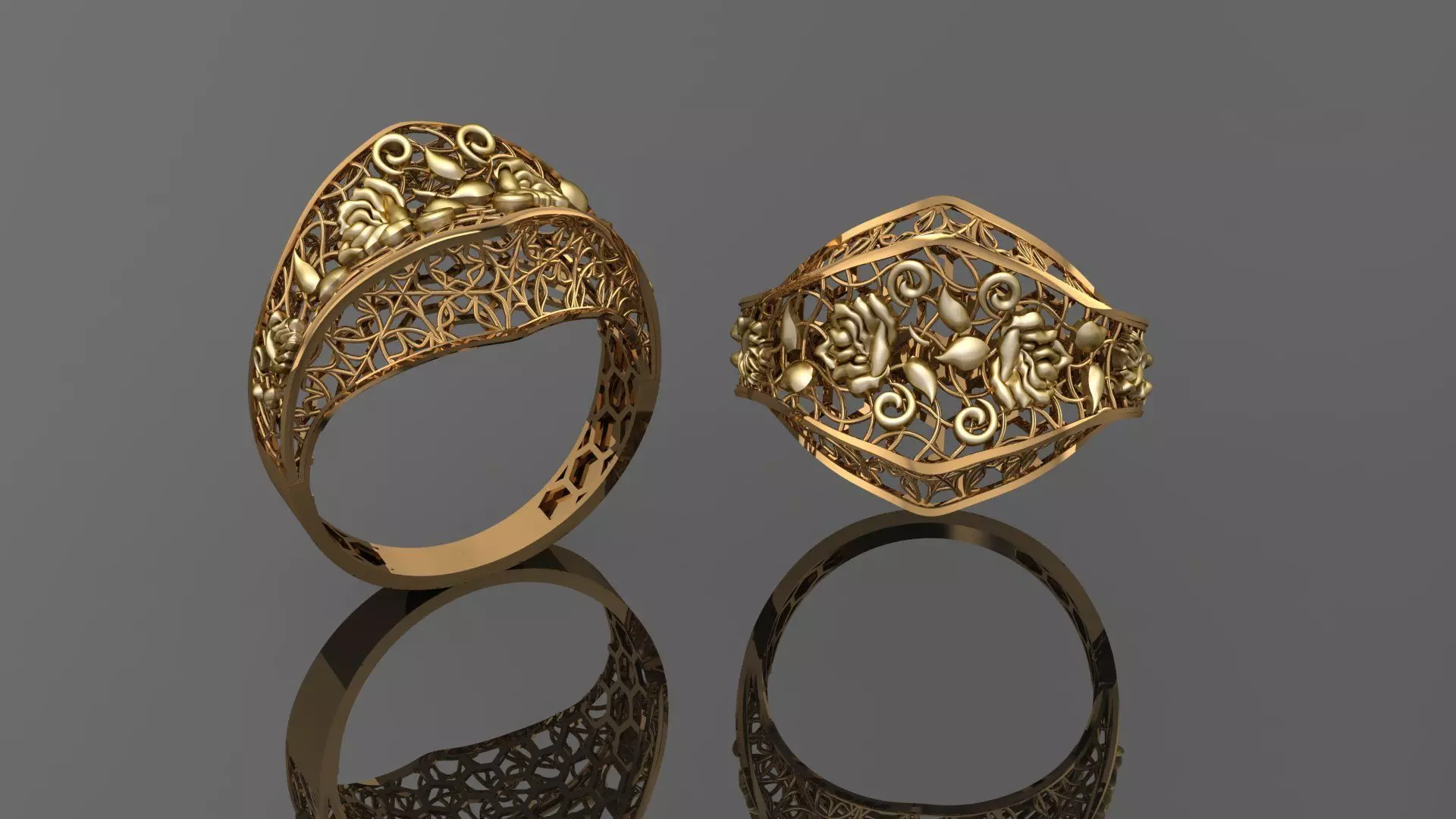 Women ring 5 Free 3D model
