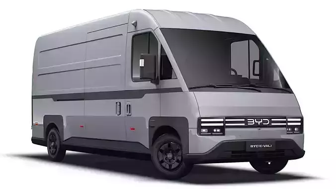 BYD E Vali LWB 2025 3D model