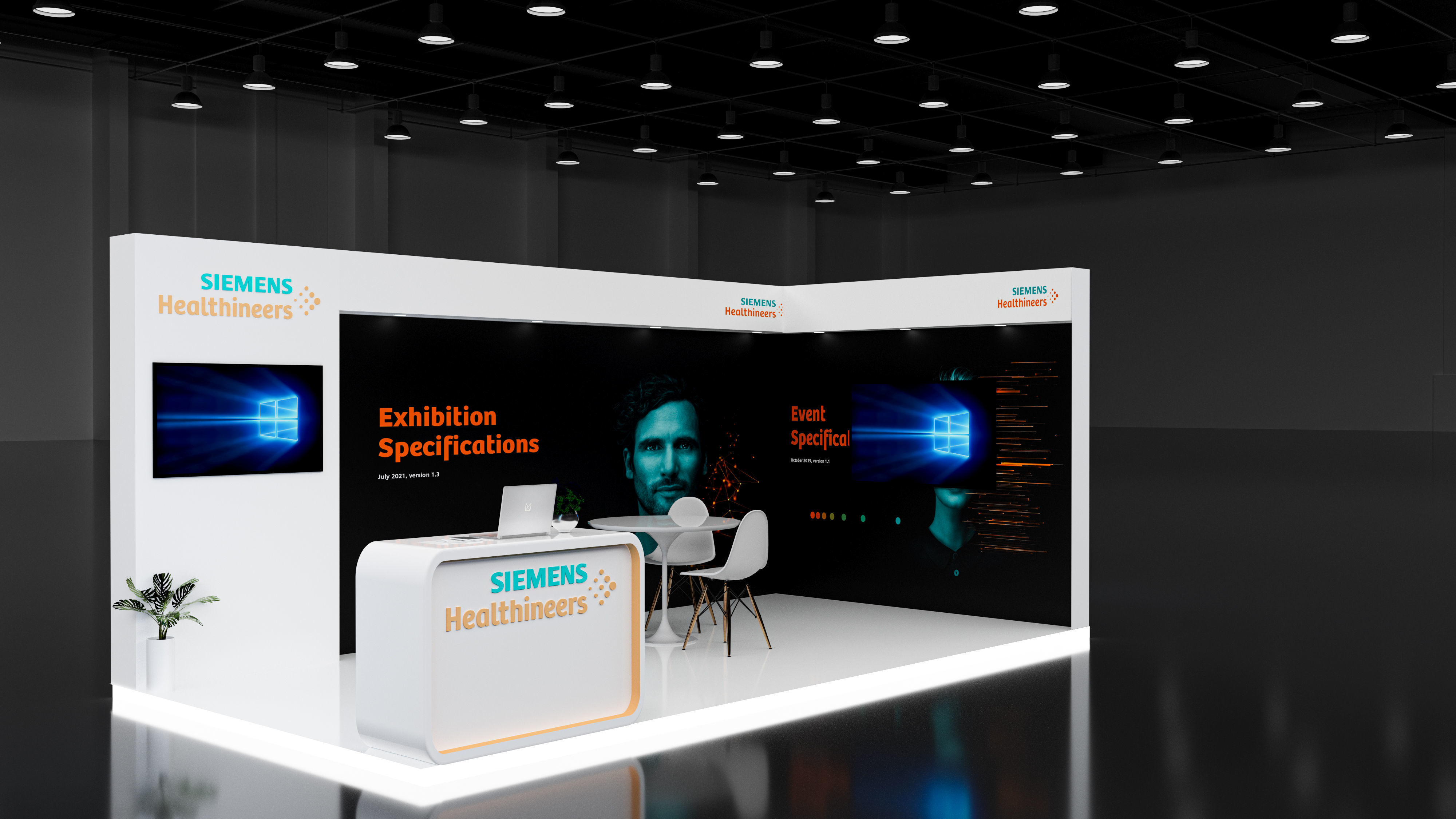 booth 3D model_1
