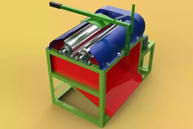 COCONUT PEELING MACHINE PEELER DEHUSKER TOOL REMOVAL SKIN FRUIT