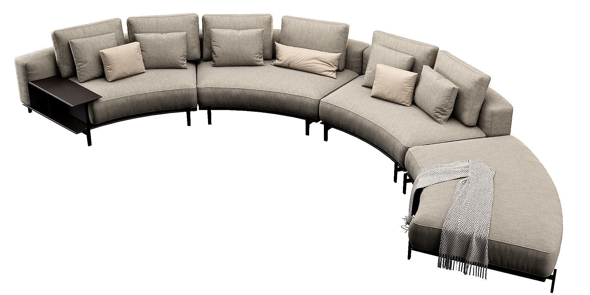Brera Sofaset 3D model_9