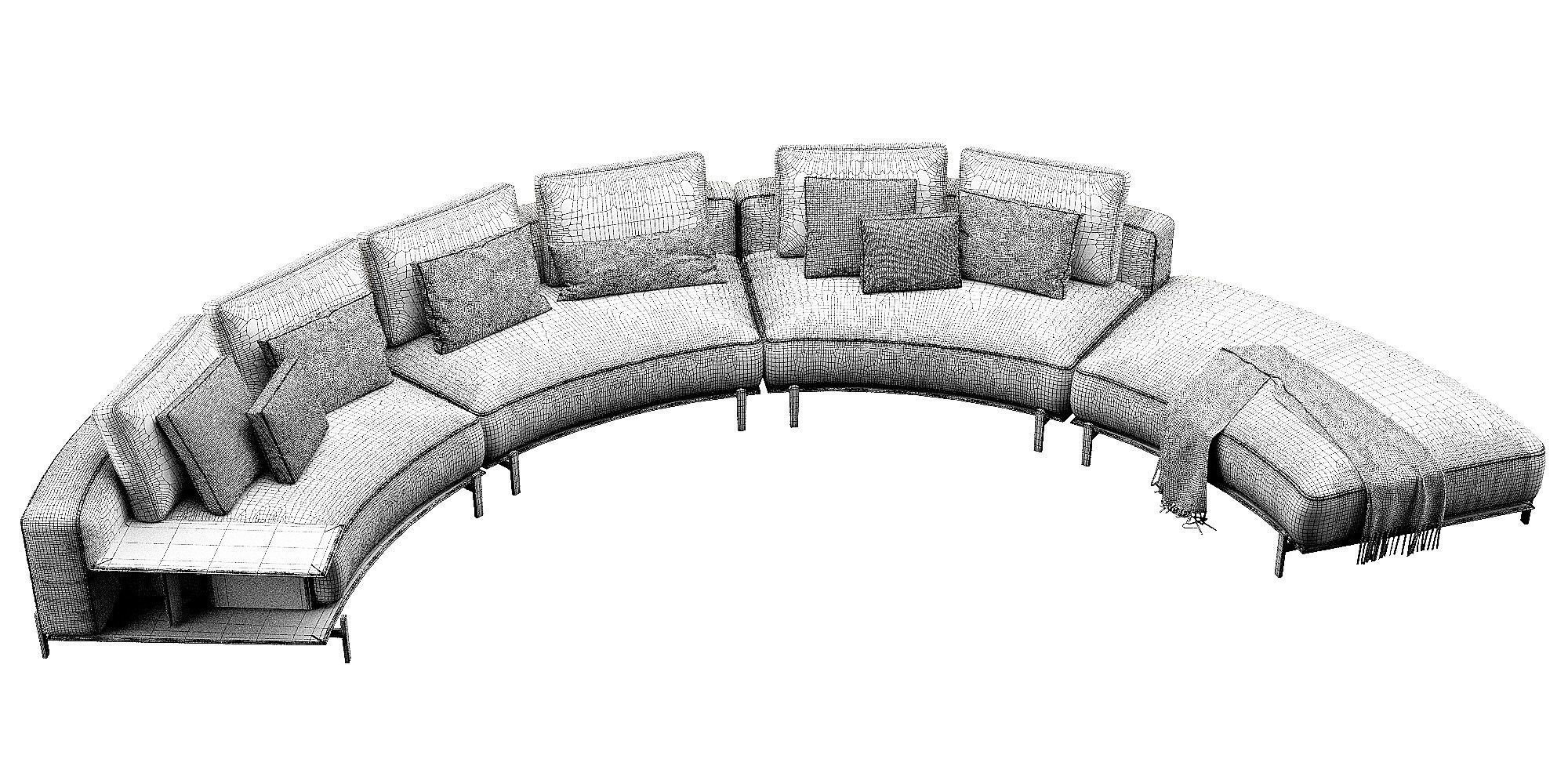 Brera Sofaset 3D model_14