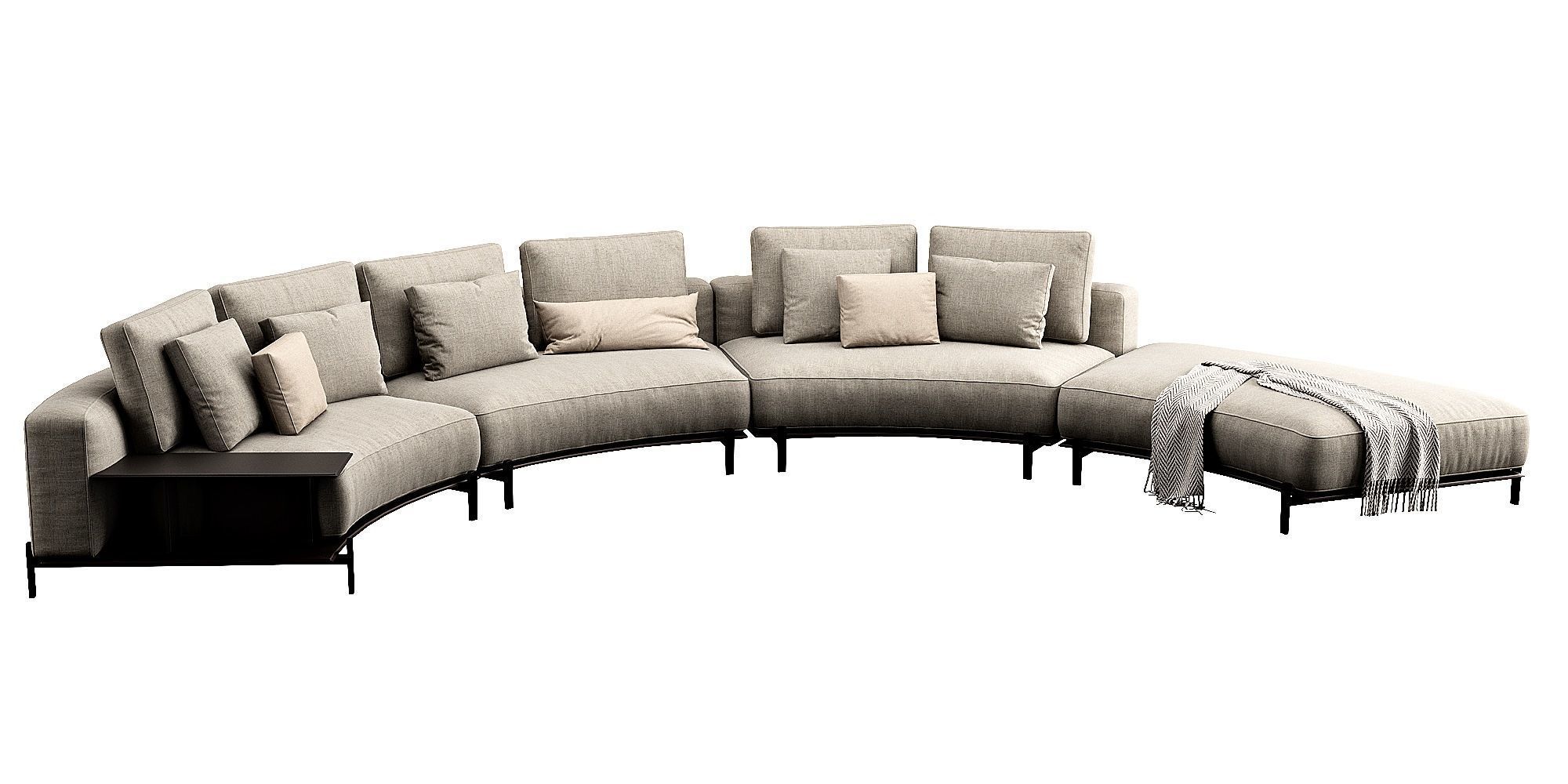 Brera Sofaset 3D model_7