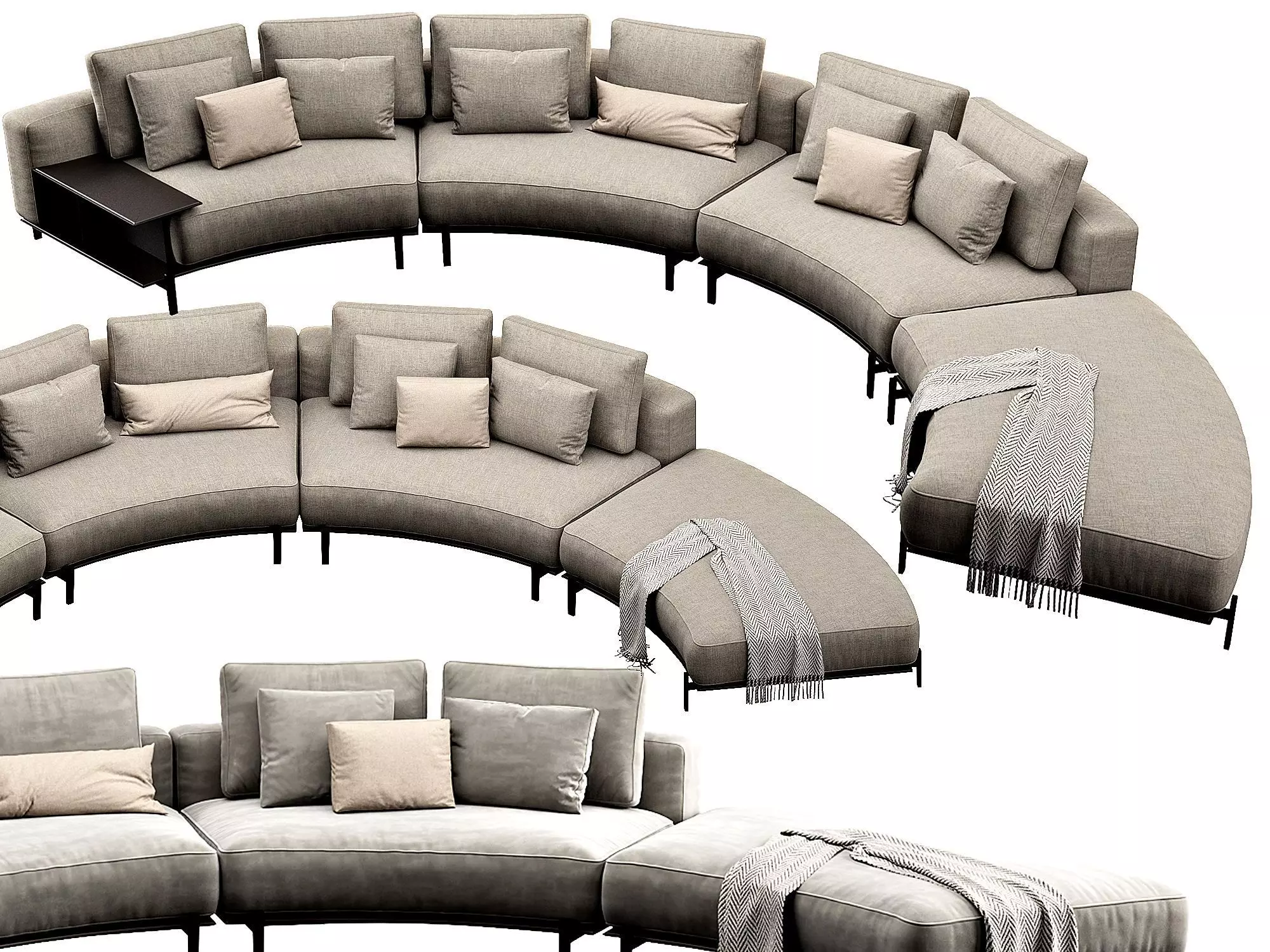 Brera Sofaset 3D model_0