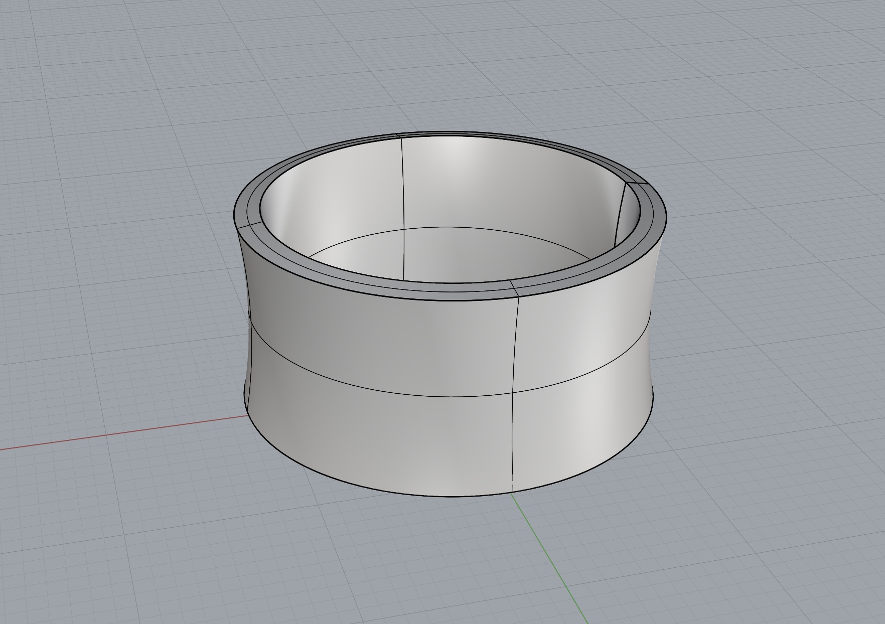 Tunnel 24mm- ear plug - piercing 3D print model_6