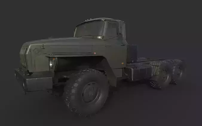 URAL 44202 3D model