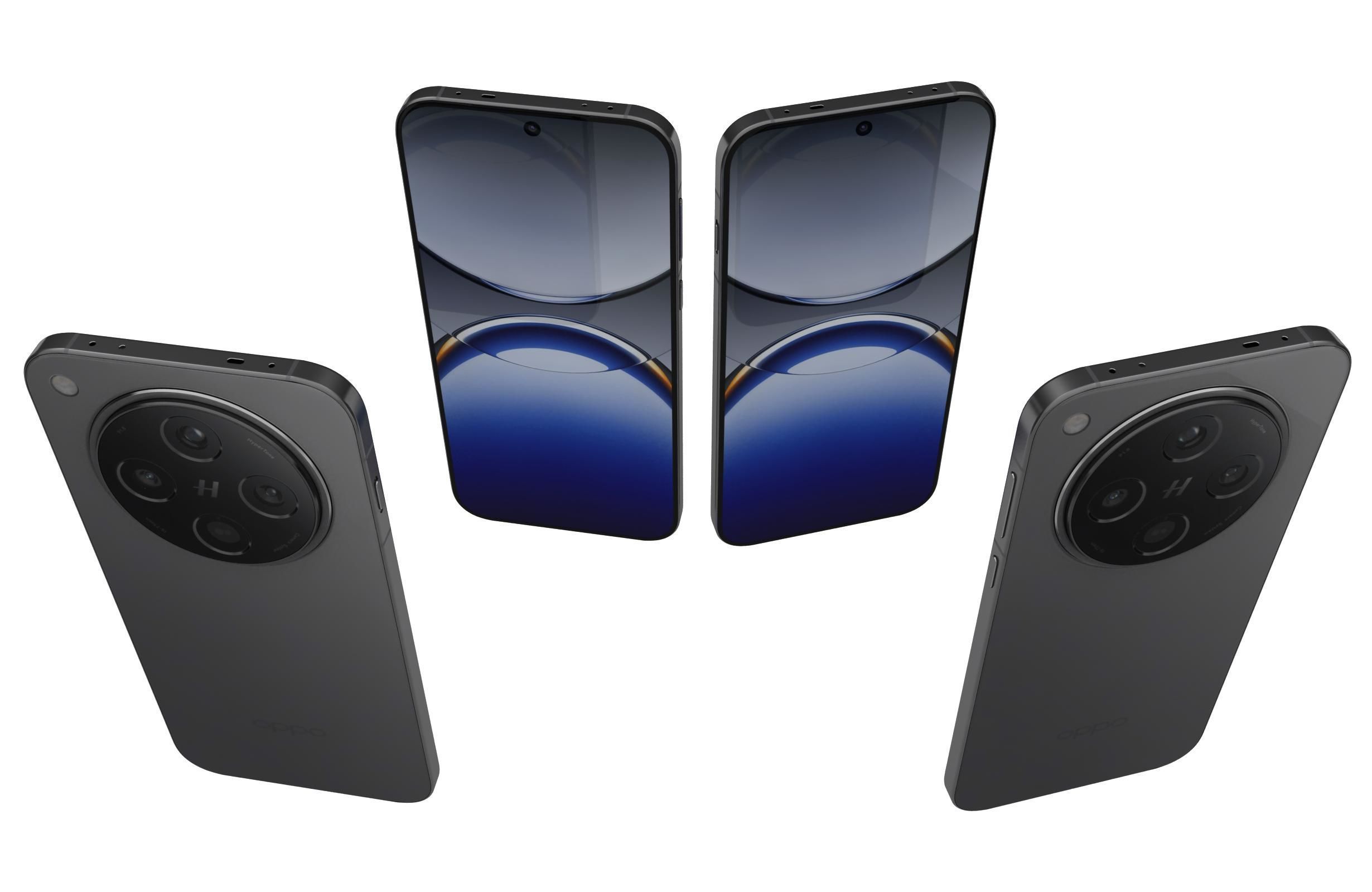 Oppo Find X8 All Colors 3D model_35