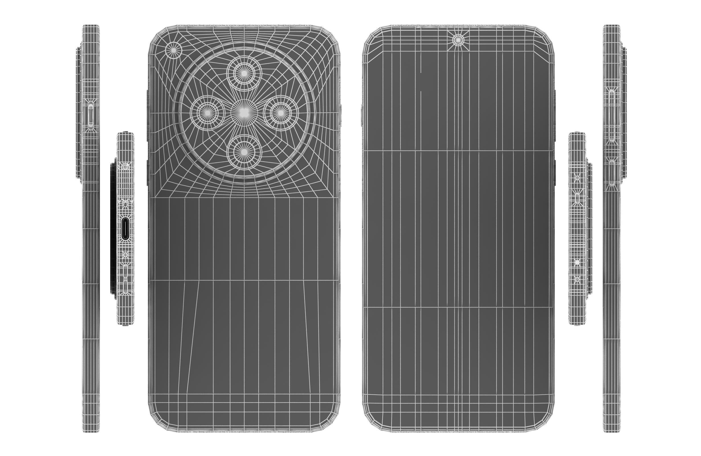 Oppo Find X8 All Colors 3D model_41