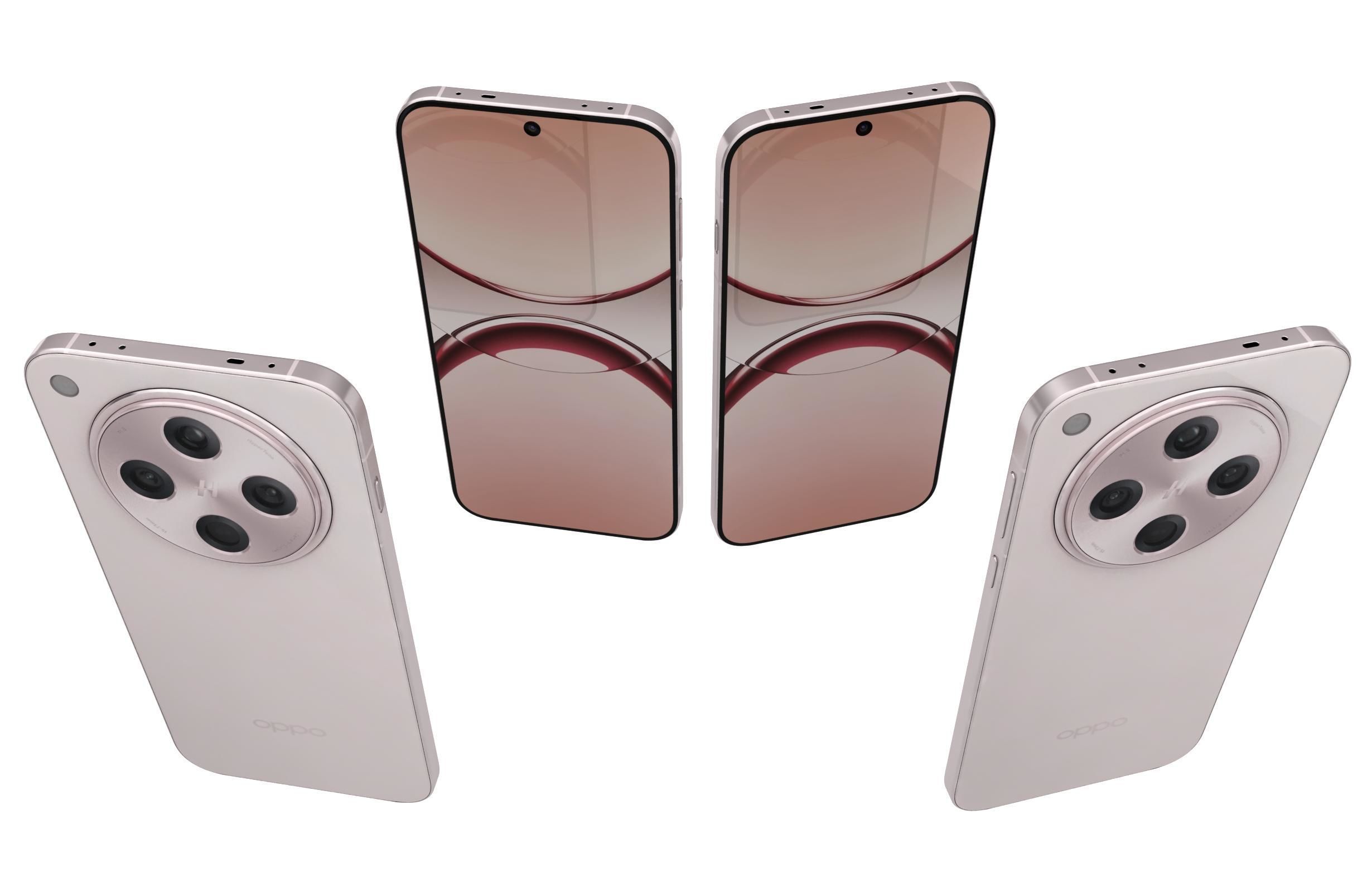 Oppo Find X8 All Colors 3D model_5