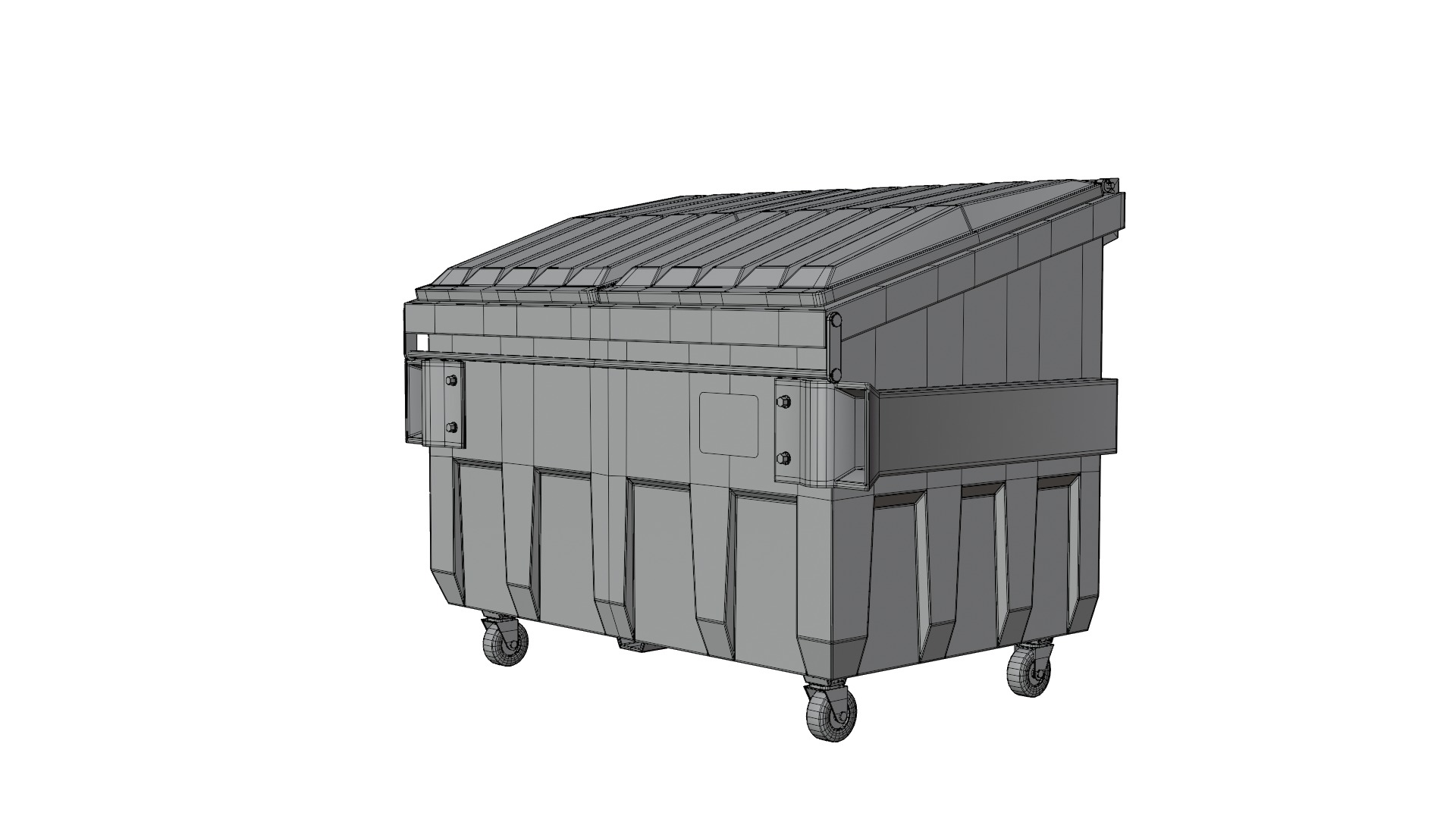 Dumpster 3D model_14