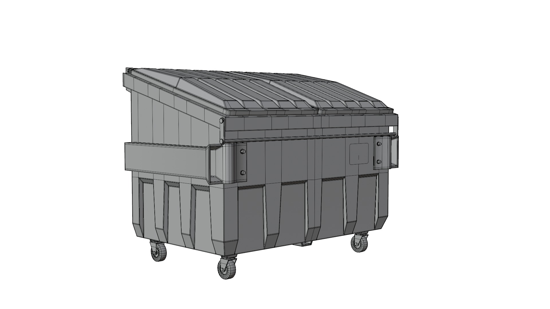 Dumpster 3D model_17
