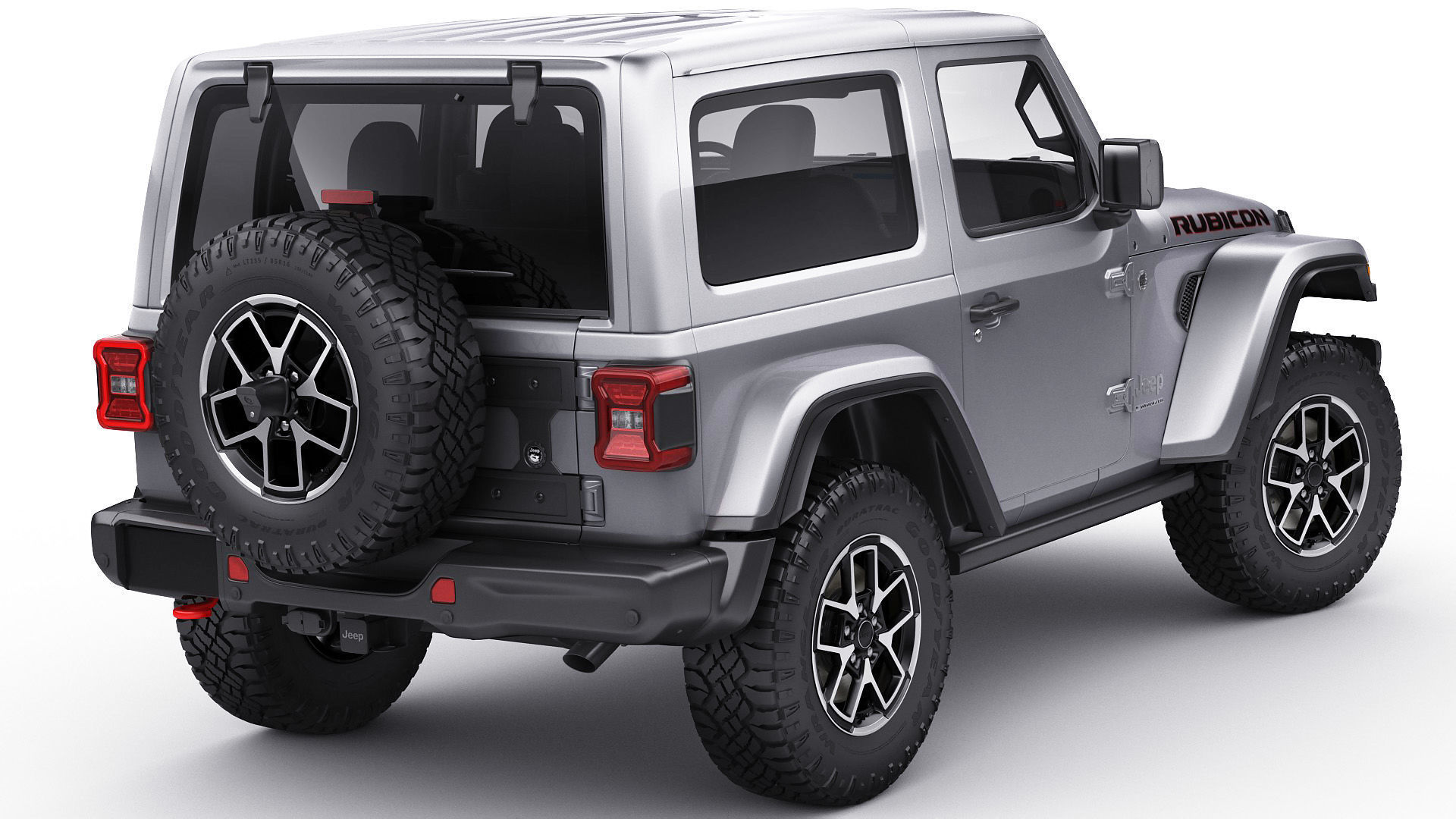 Jeep Wrangler 2 door 2024 3D model_3