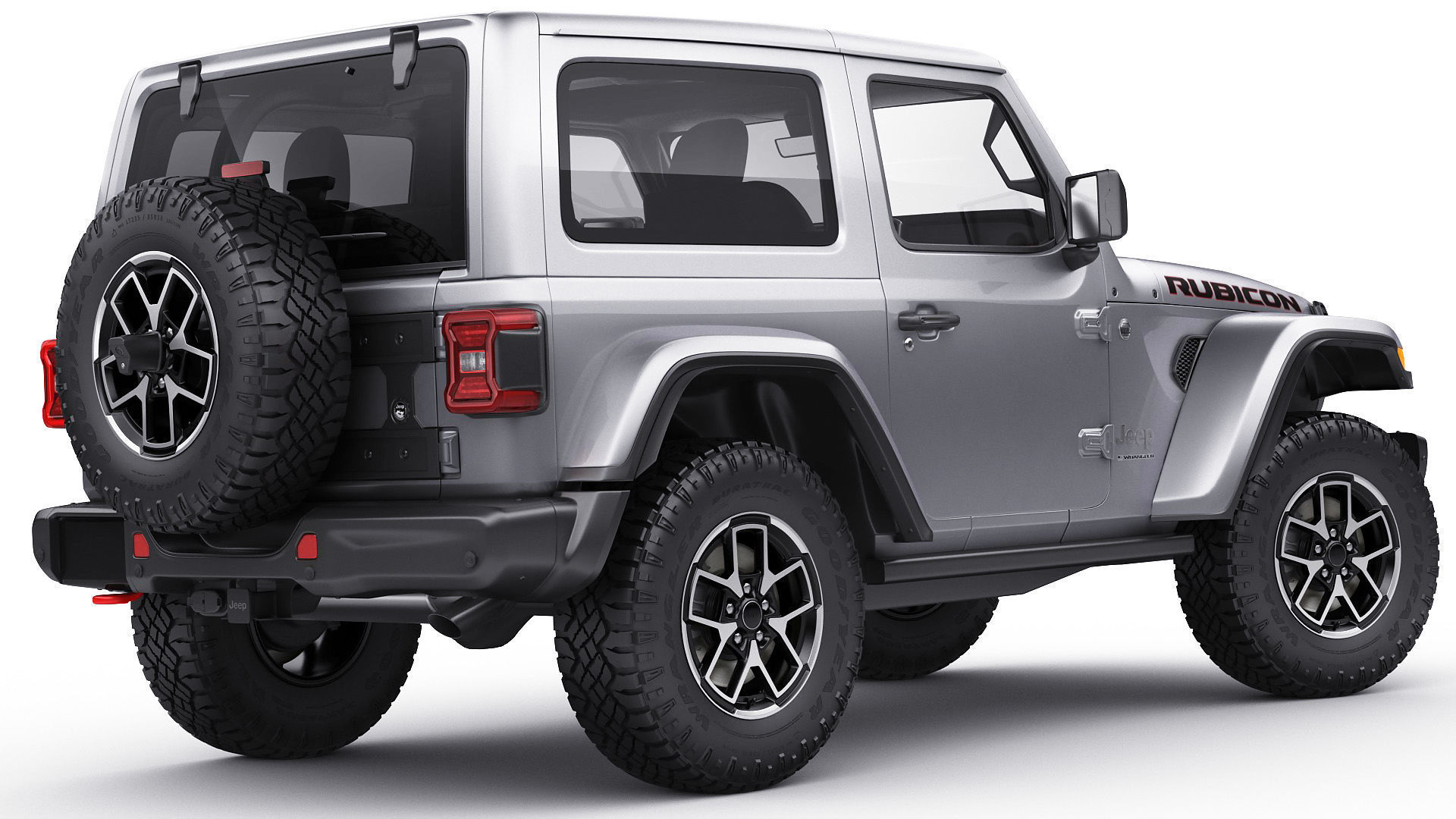 Jeep Wrangler 2 door 2024 3D model_17