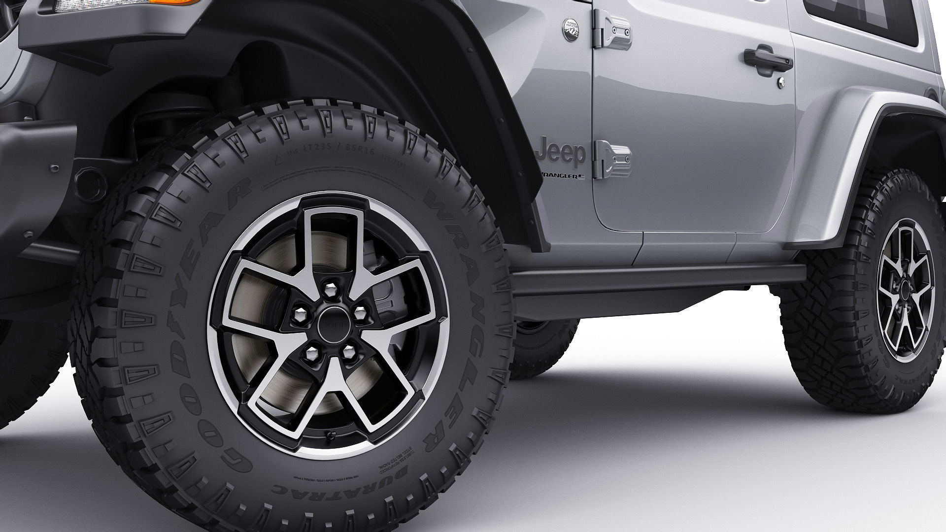 Jeep Wrangler 2 door 2024 3D model_18